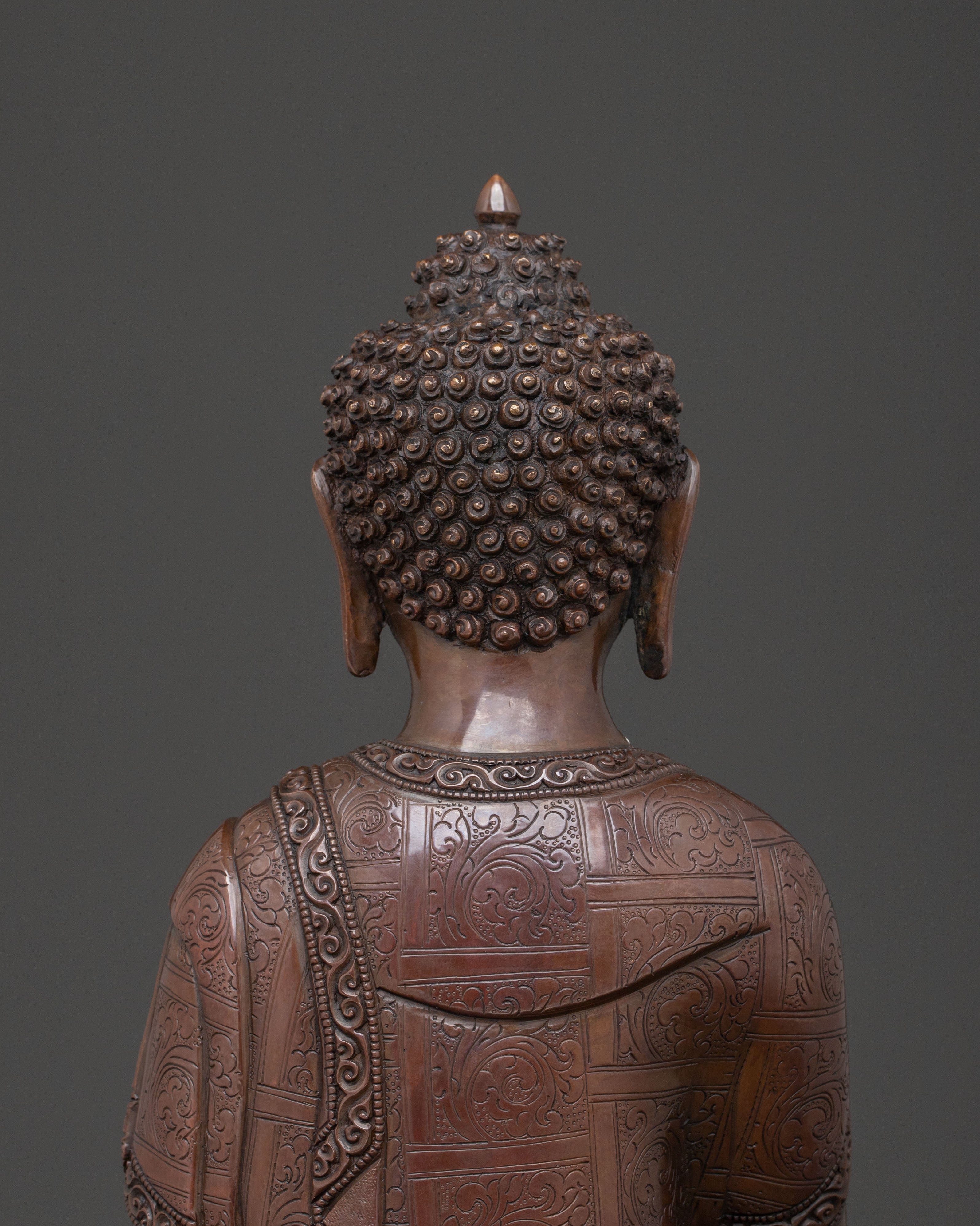 Handcrafted Shakyamuni Buddha Liberation Sculpture