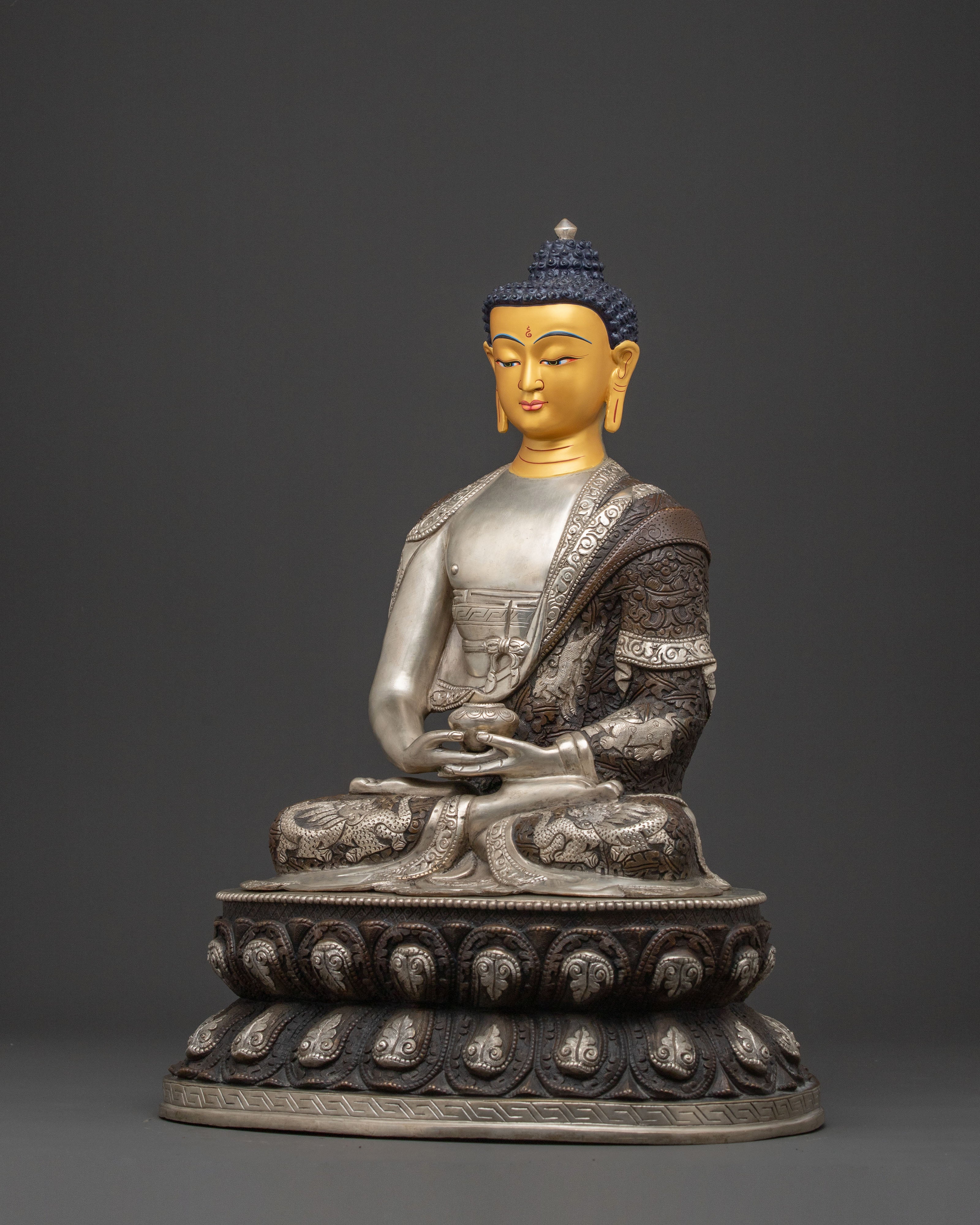Amitabha Buddha Handcrafted Serenity