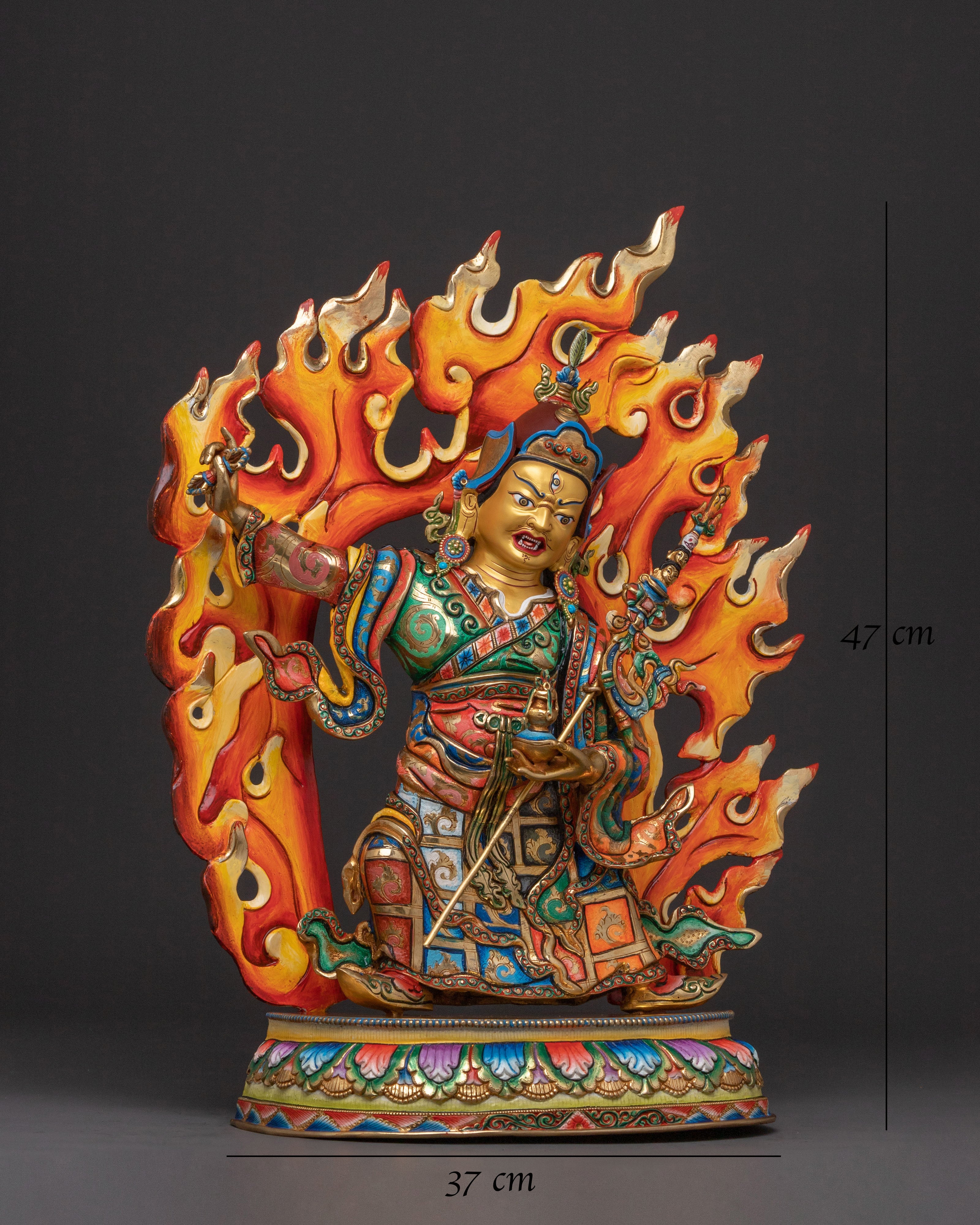 Dancing Guru Rinpoche Wisdom Figure