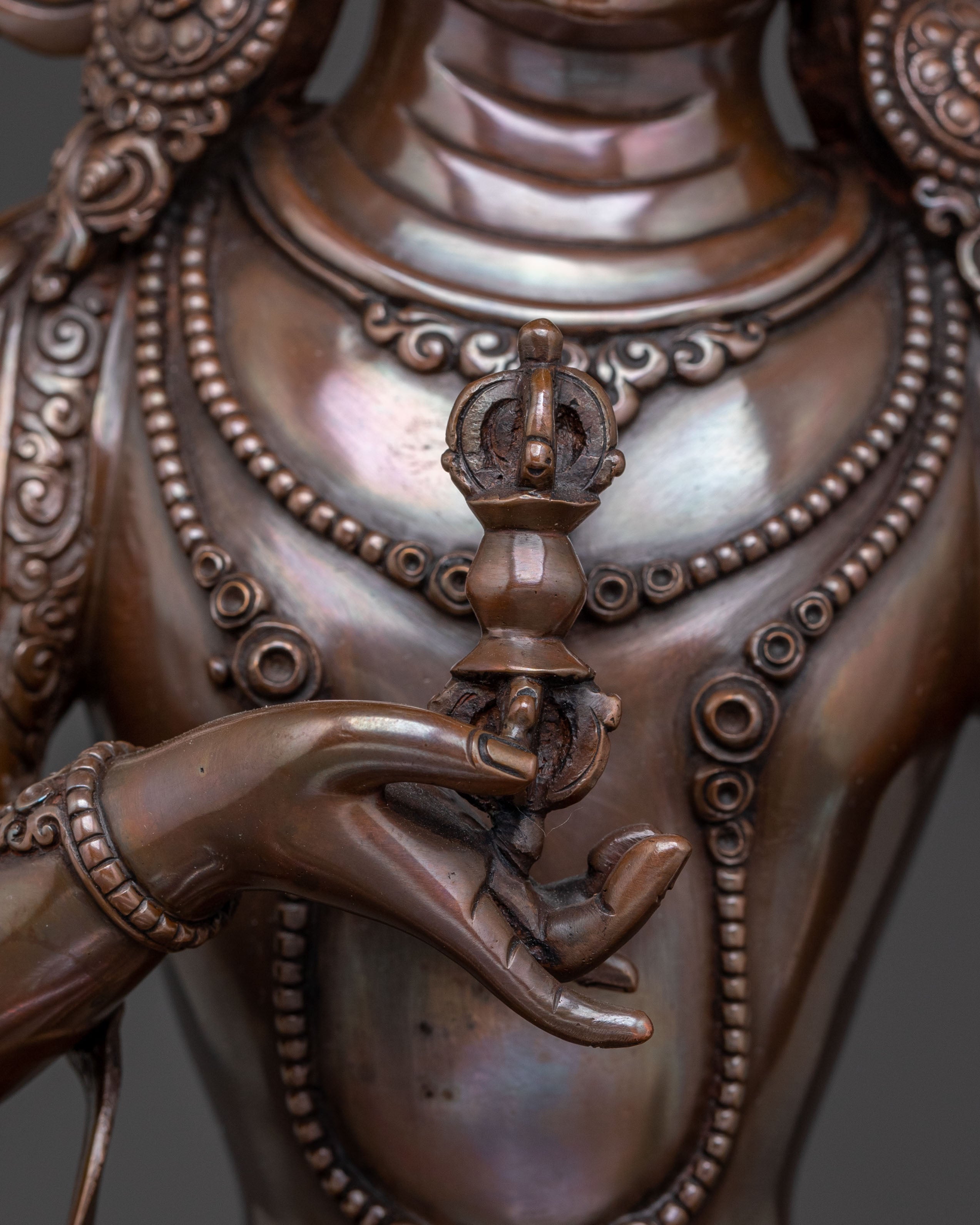 Vajrasattva Spiritual Statue | Meditational Figure