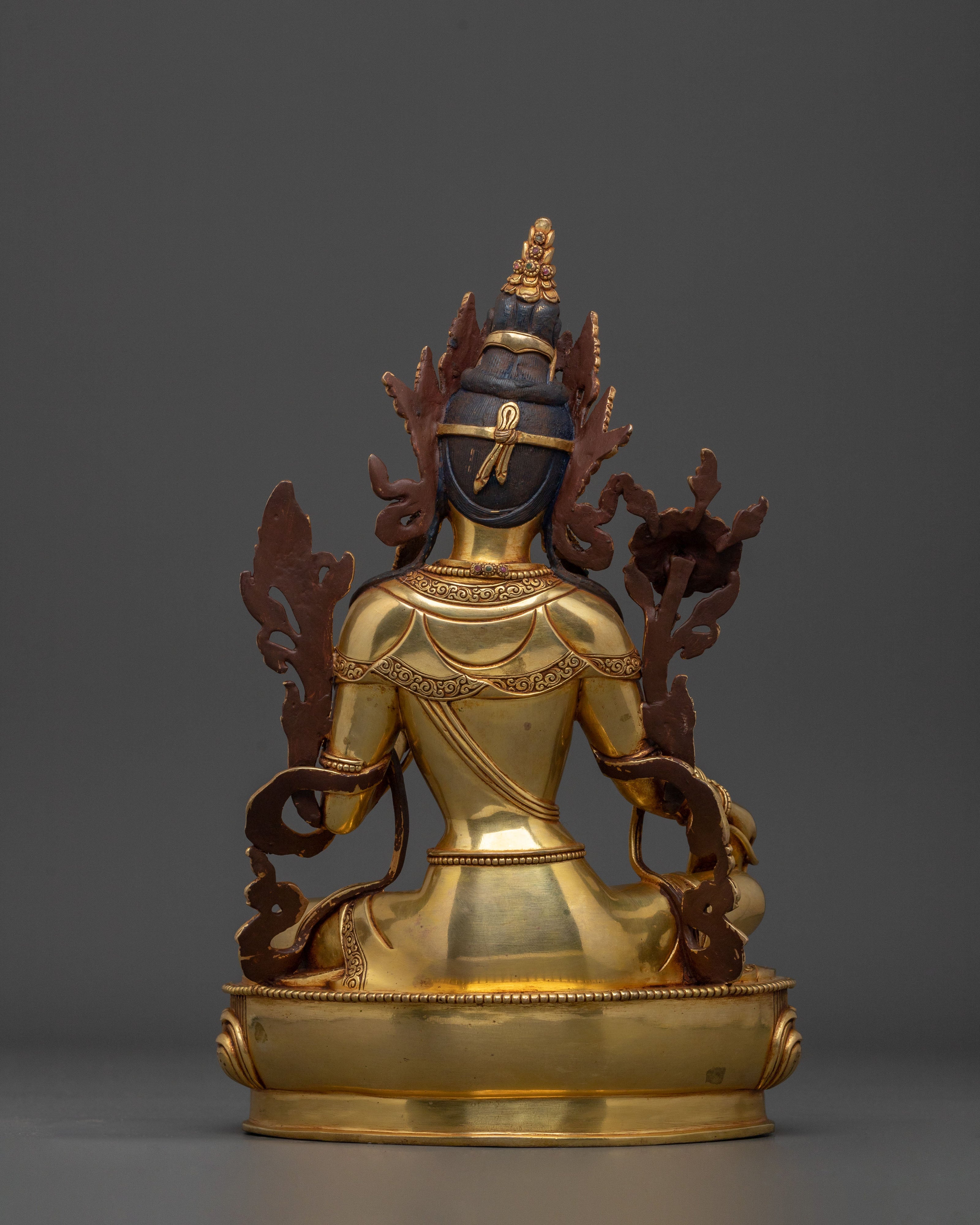 Traditional Green Tara Sculpture | Home Decor