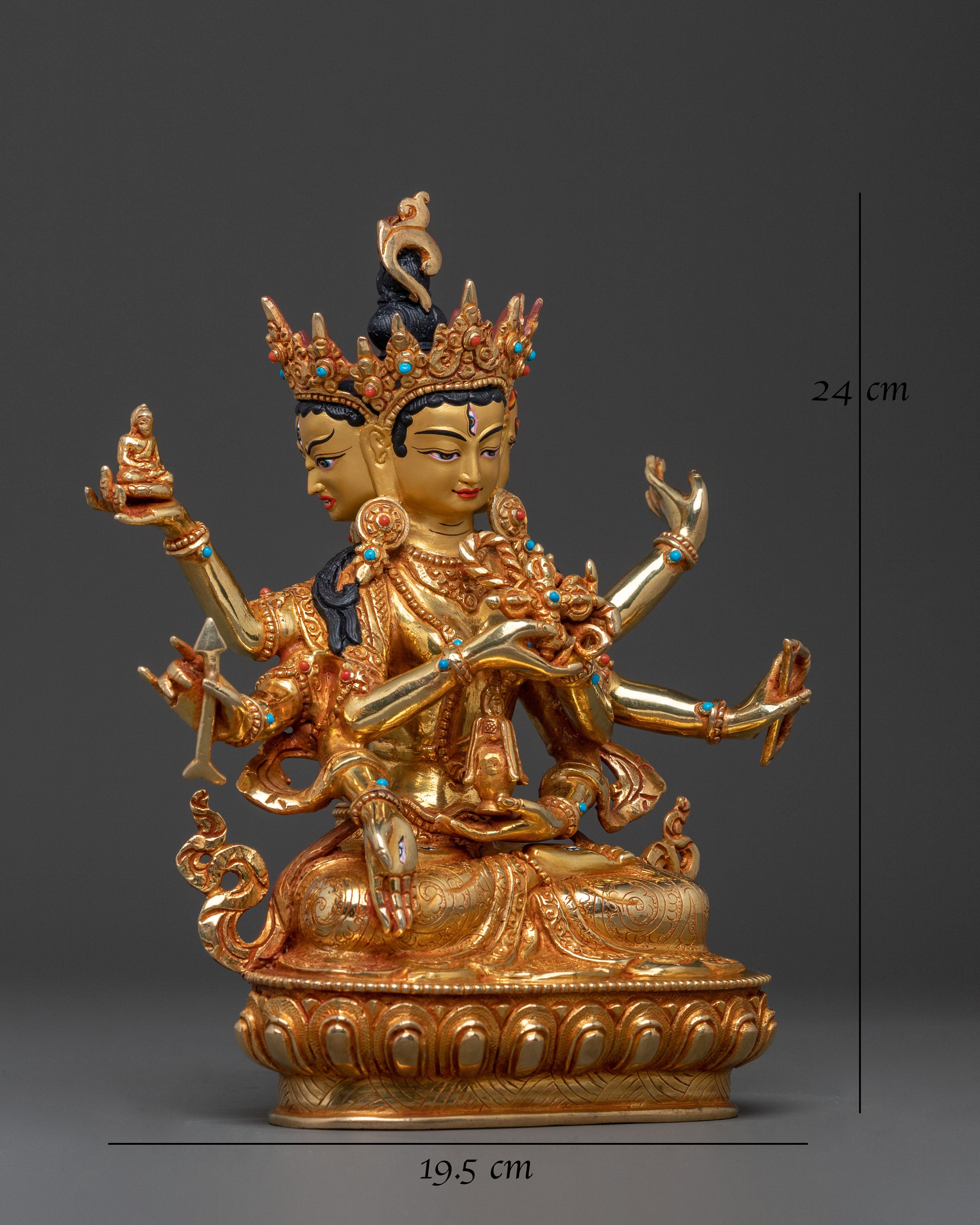 Namgyalma Golden Statue: Long Life Guardian