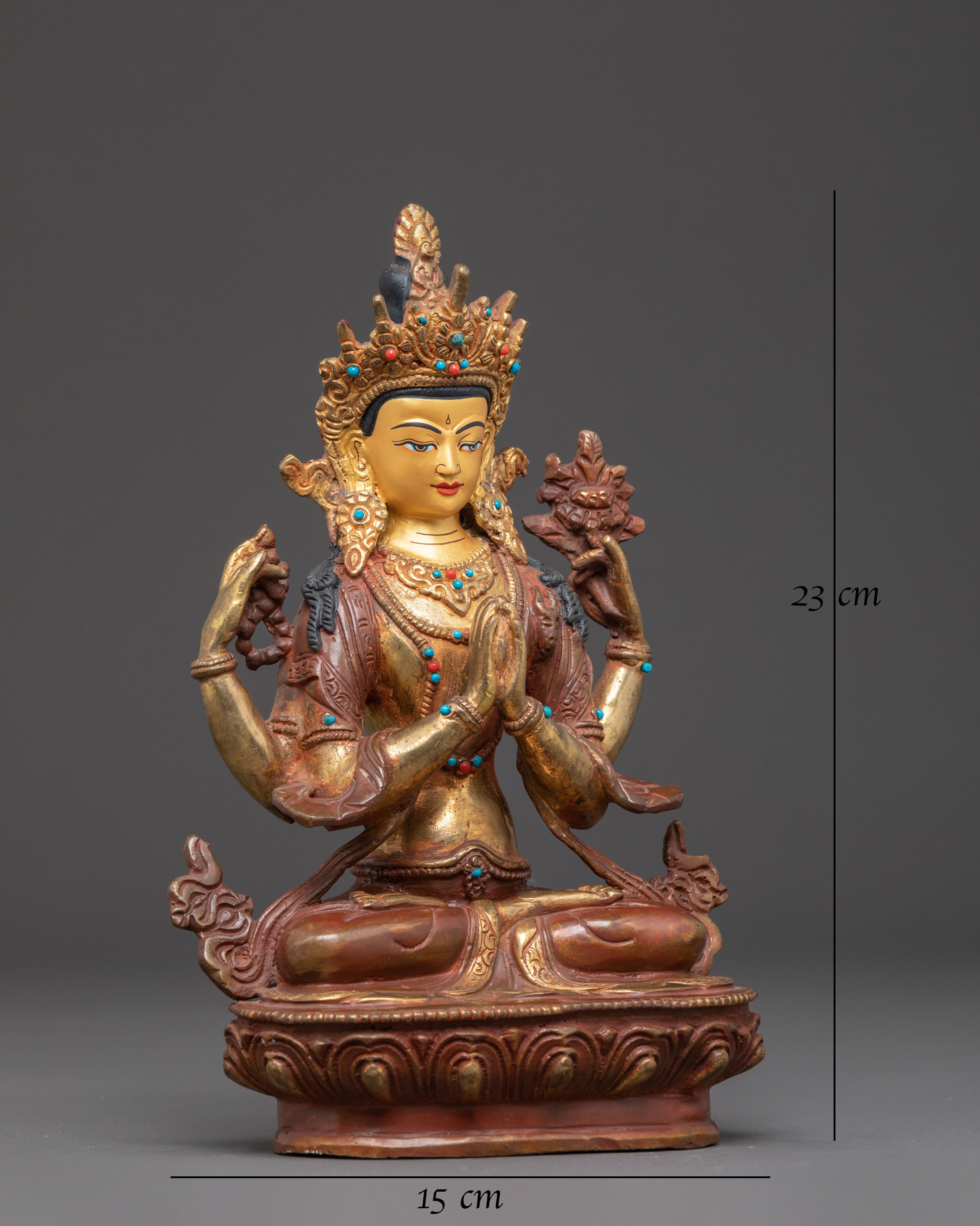 Chenrezig Tibetan Buddha Statue