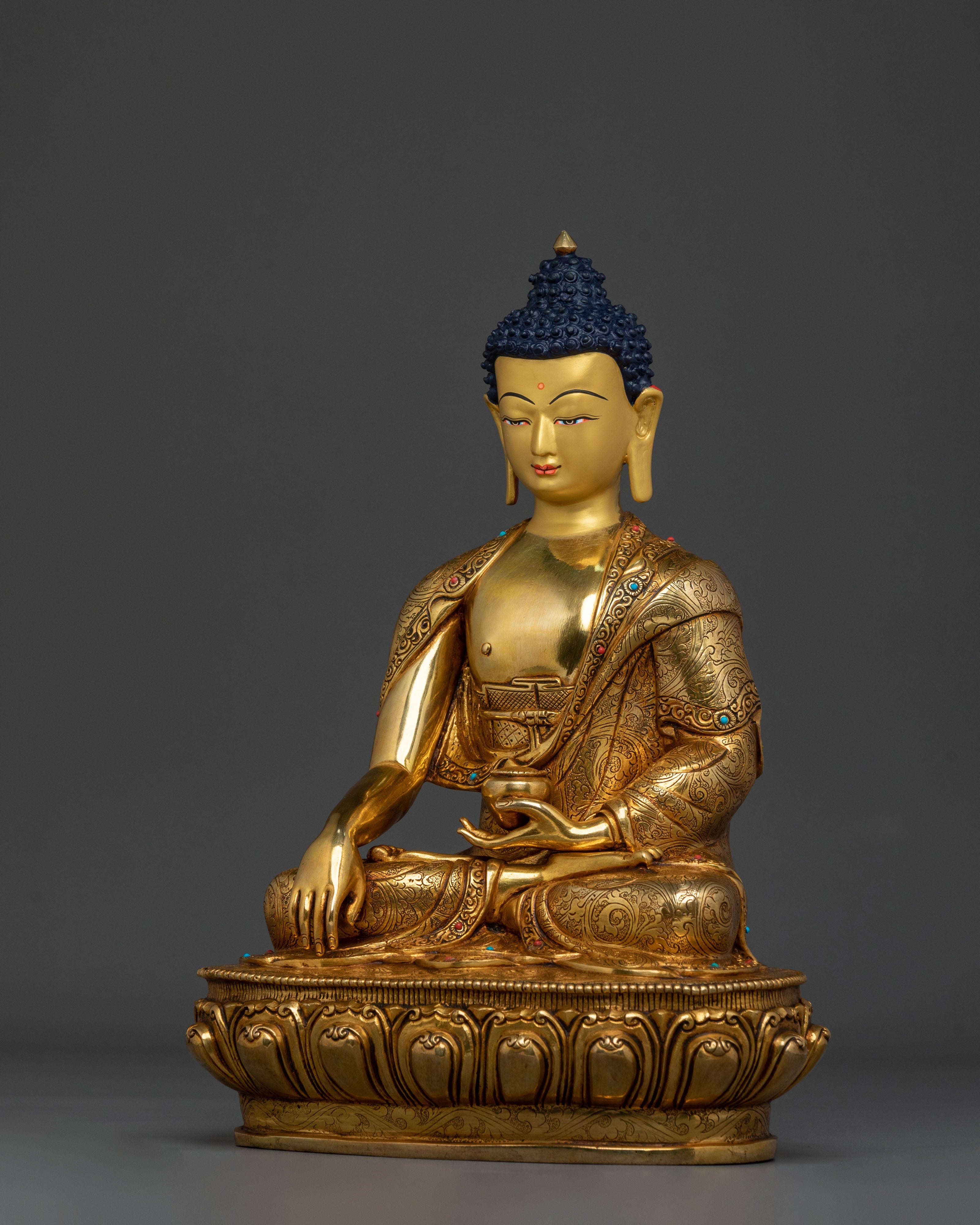 Shakyamuni Buddha Spiritual Statue | Himalayan Figurine
