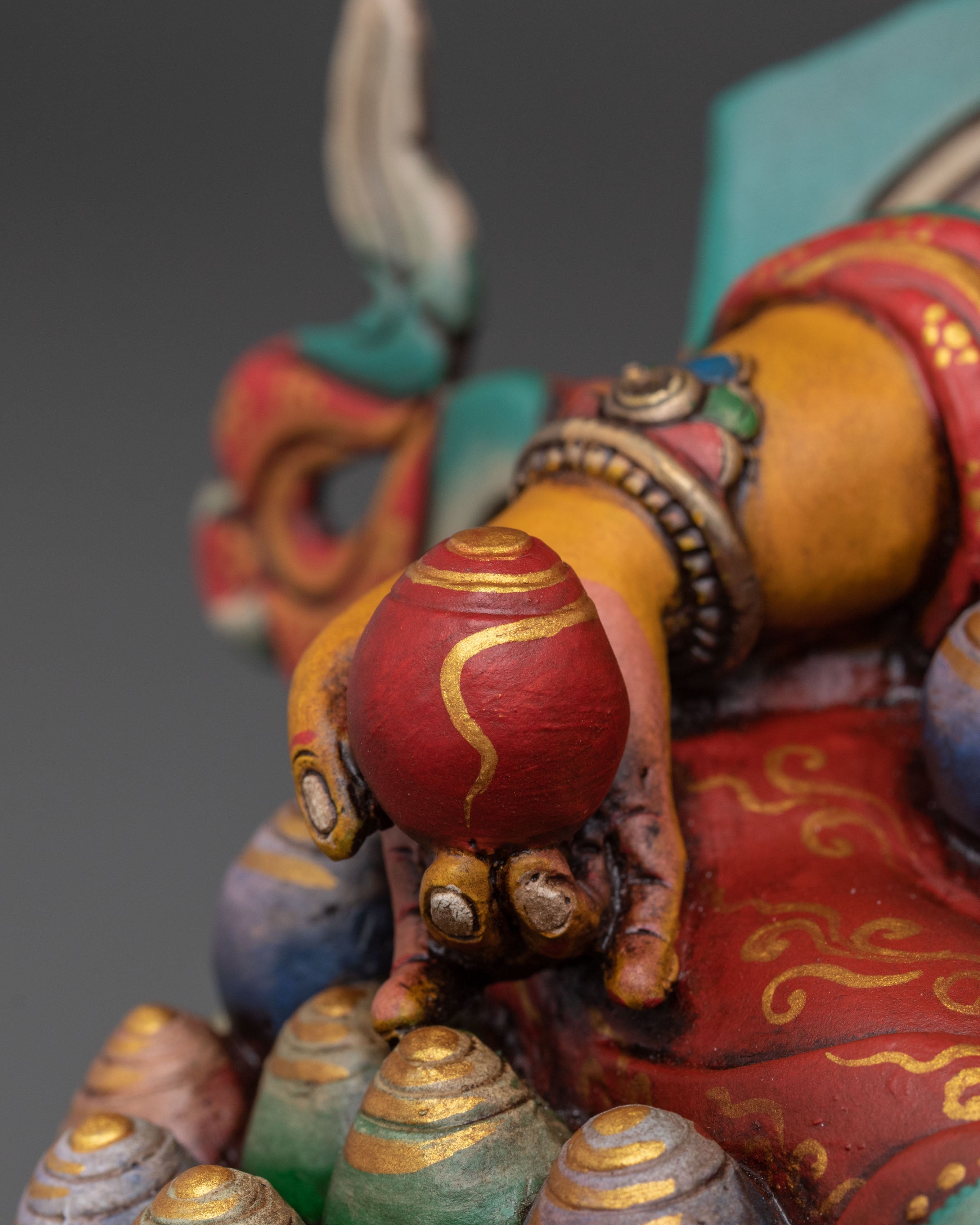 Dzambhala Statue | Tibetan Buddhist Wealth God