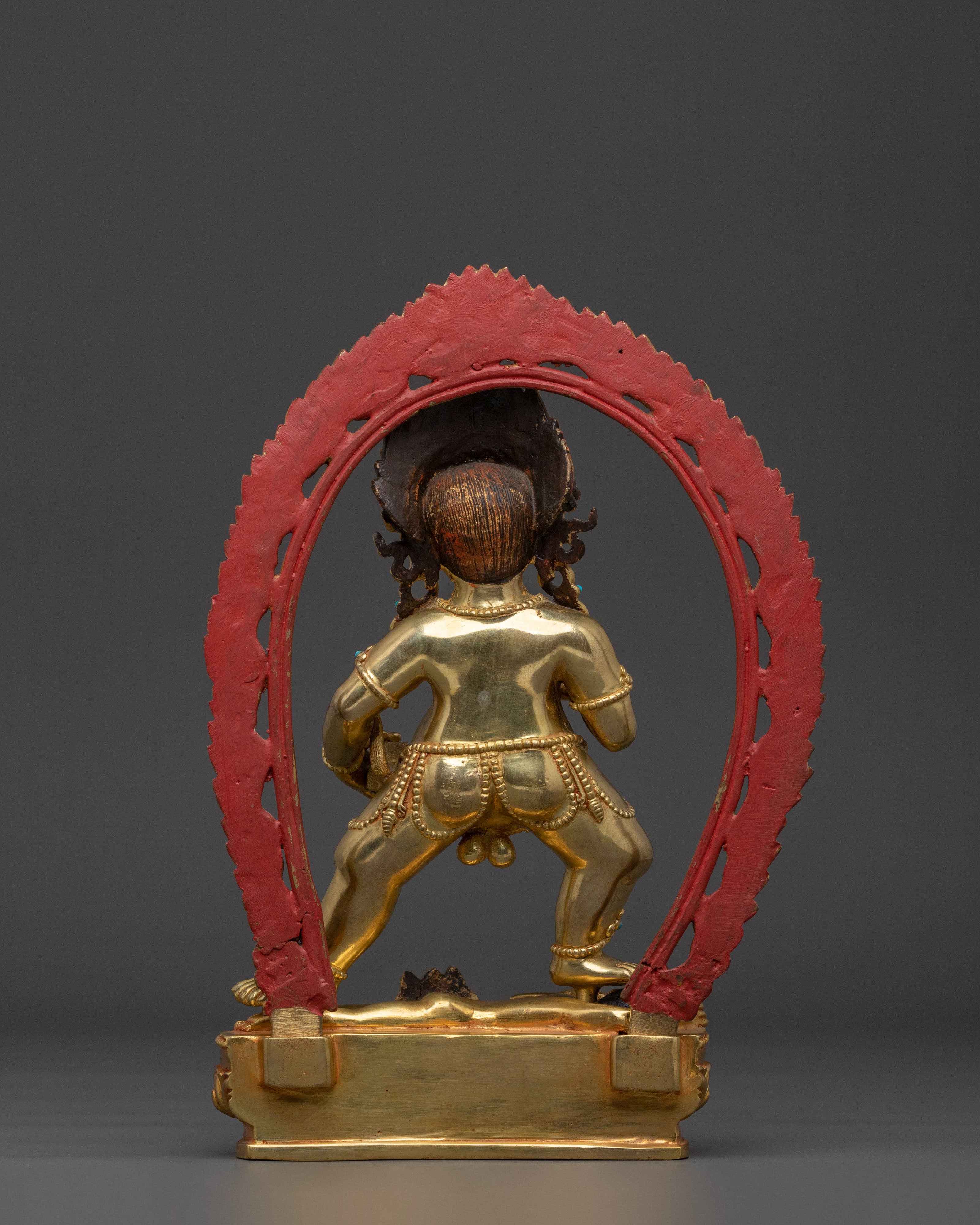 Black Dzambhala Statue | Buddhist Deity