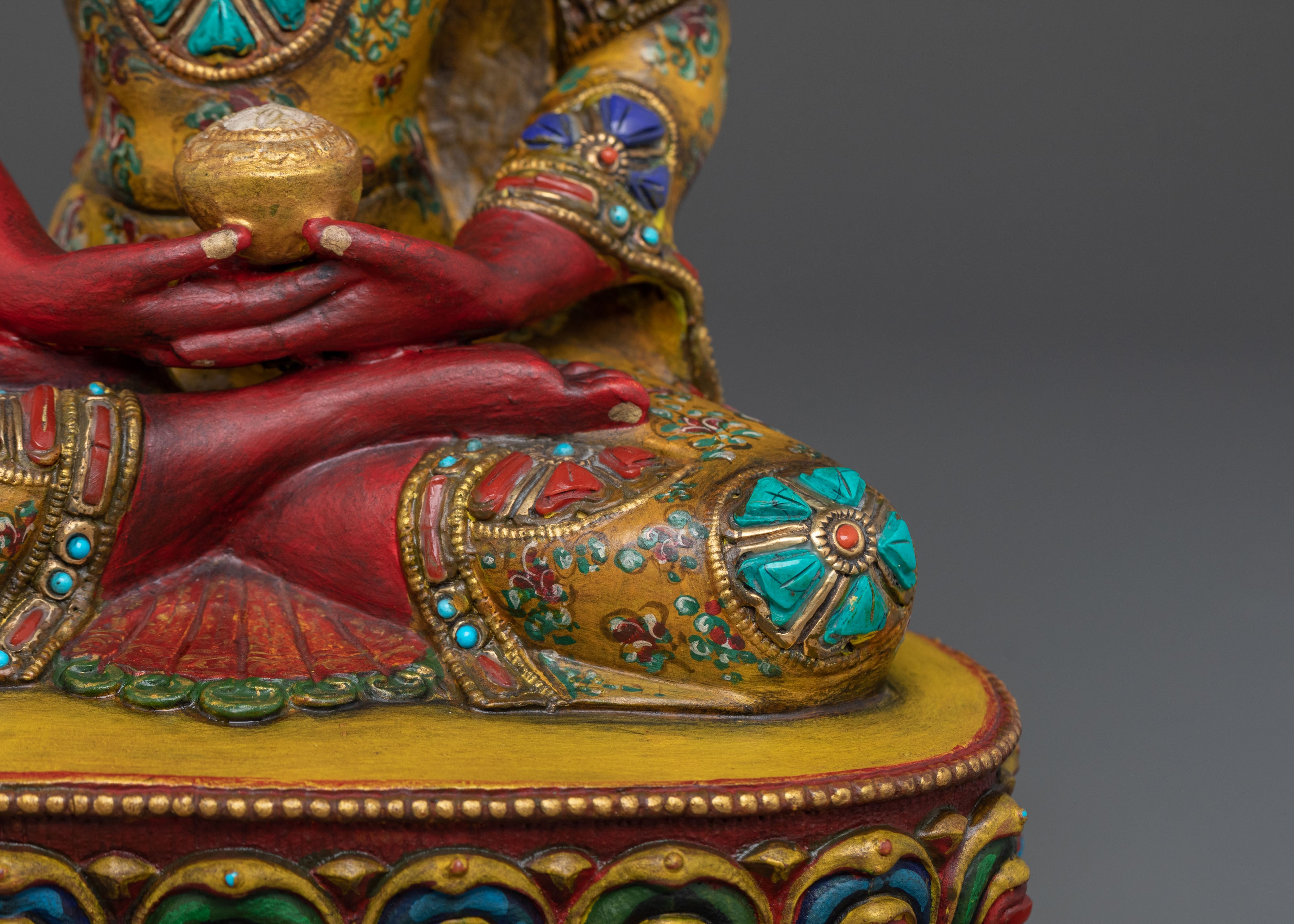 Amitabha Buddha Pure Land Statue | Buddha of Infinite Light & Compassion