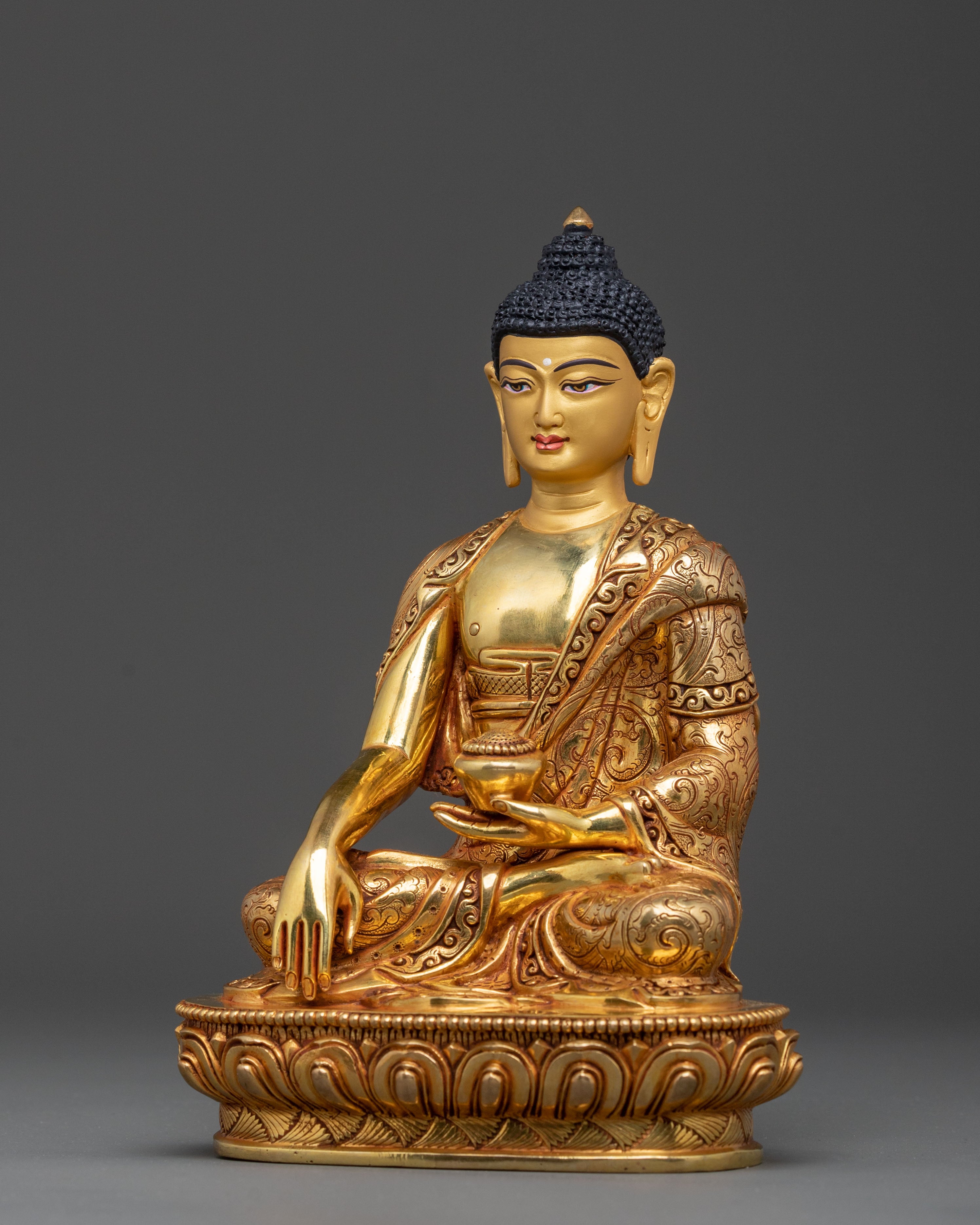 Shakyamuni Buddha Meditation Statue | Altar Decor