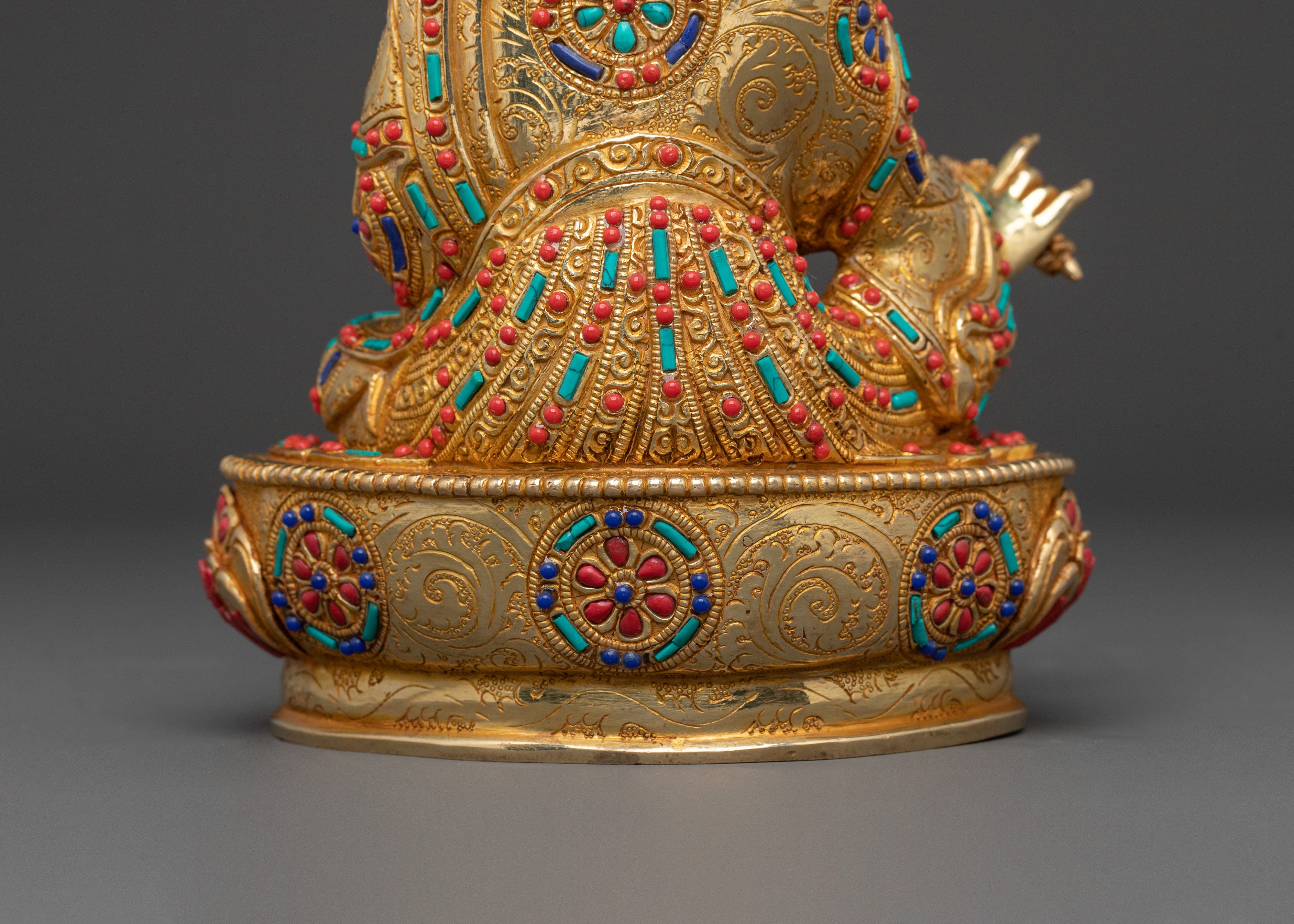 Guru Rinpoche Majestic Statue | Dharma Decor