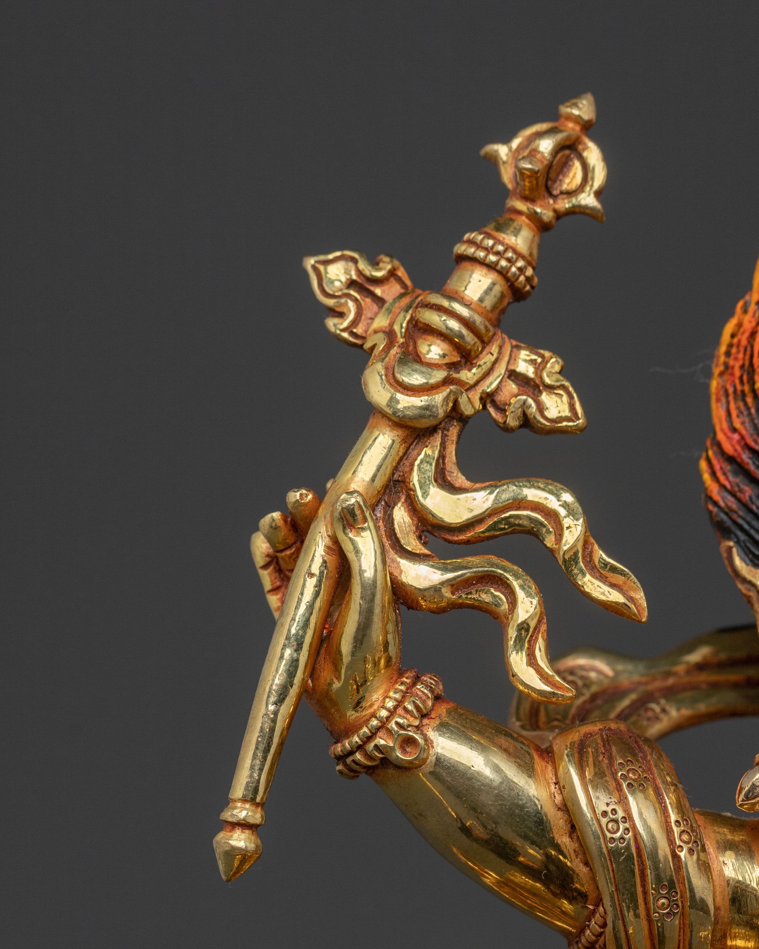White Dzambhala Sacred Statue | Wealth God