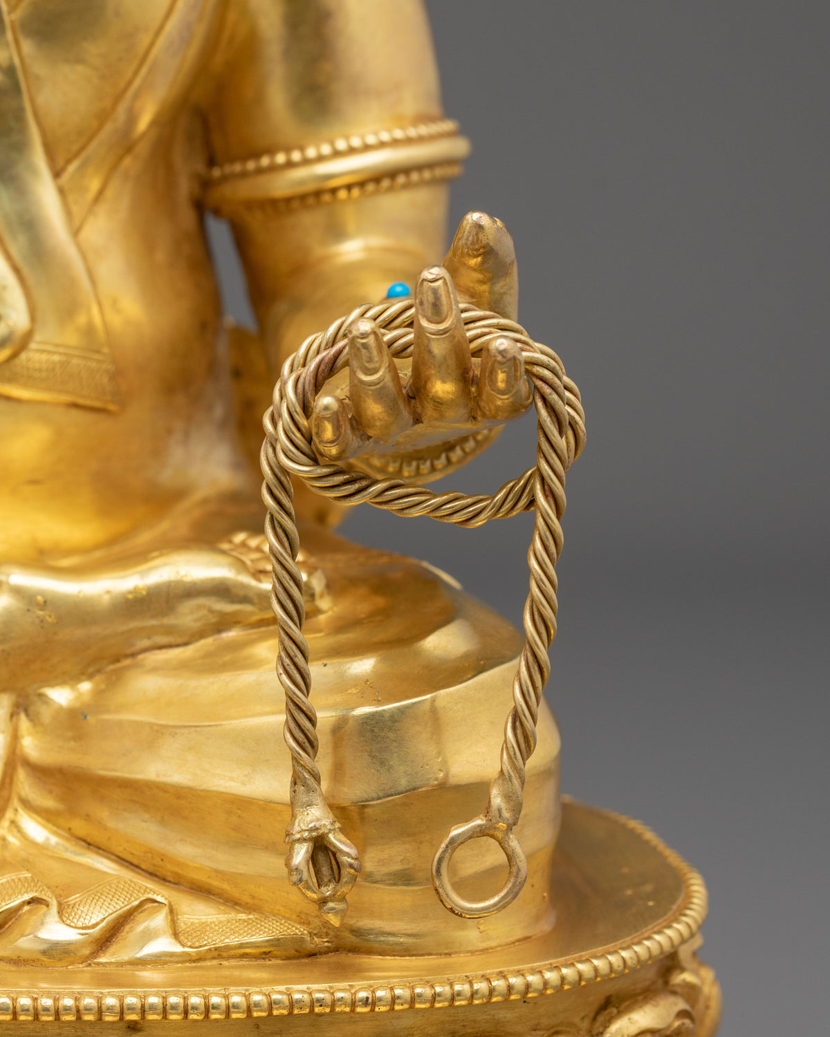 Yamraj Statue | 24K Gold Gilded Guardian Figurine