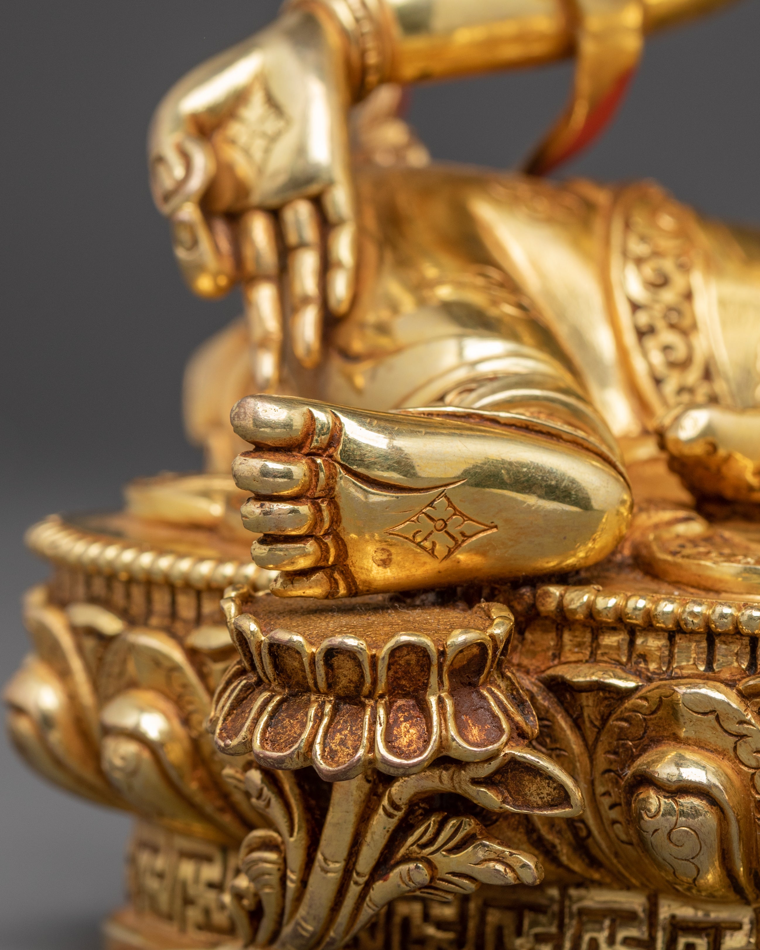 Handcrafted Peaceful Mother Green Tara Statue | Goddess of Compassion