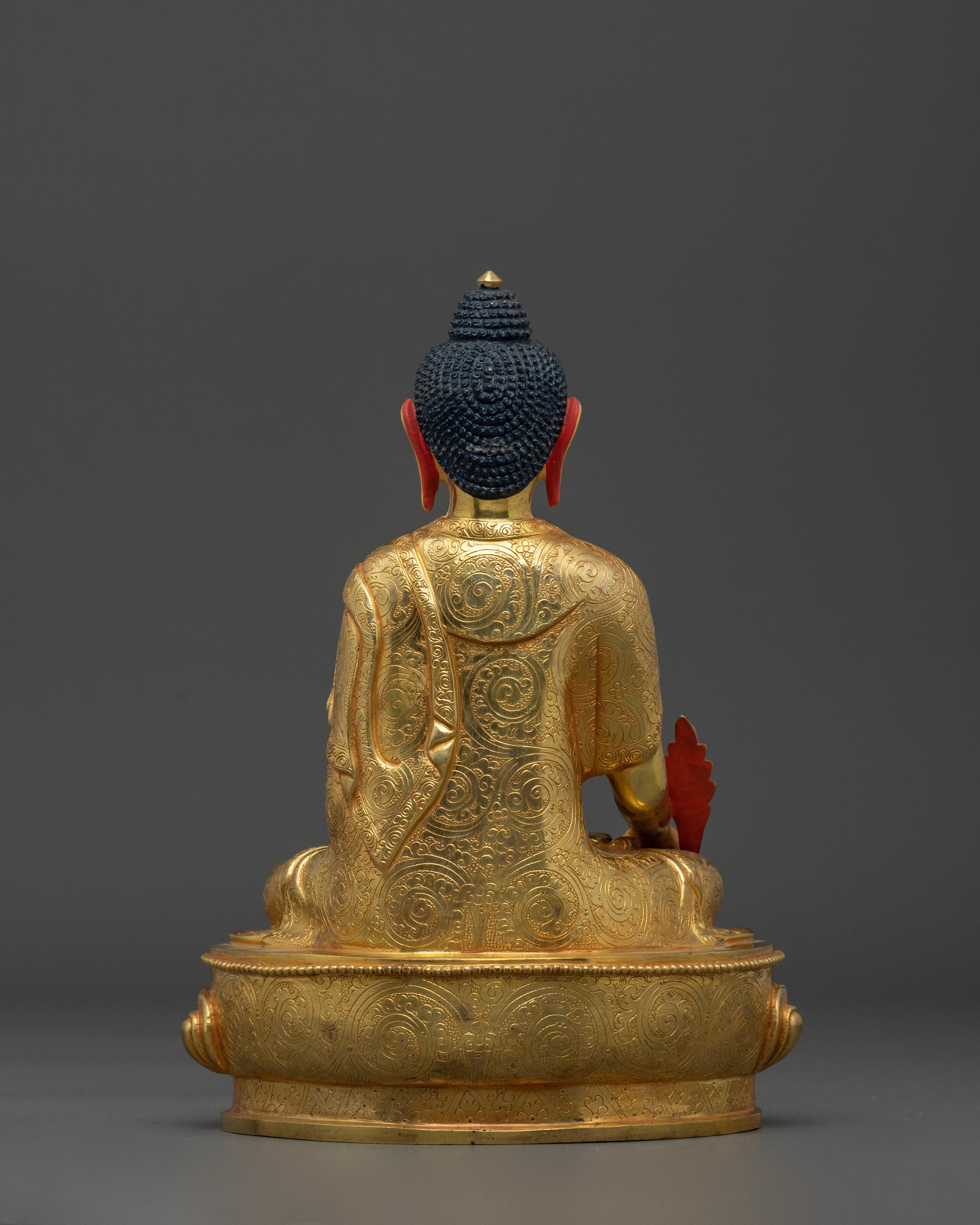 Medicine Buddha Tibetan Buddhist Statue | Healing Buddha of Compassion