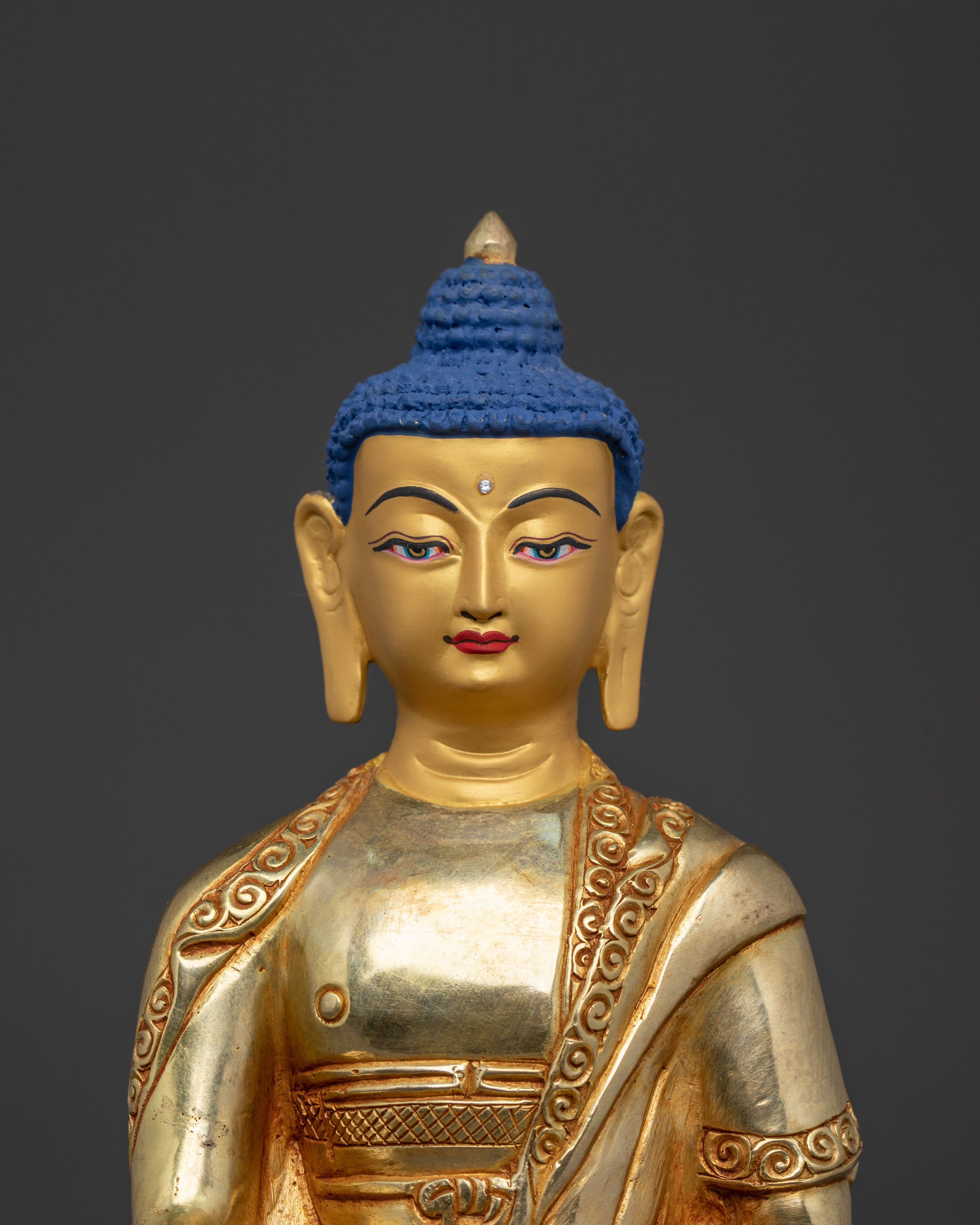 Handcrafted Shakyamuni Buddha Statue | Home Decor