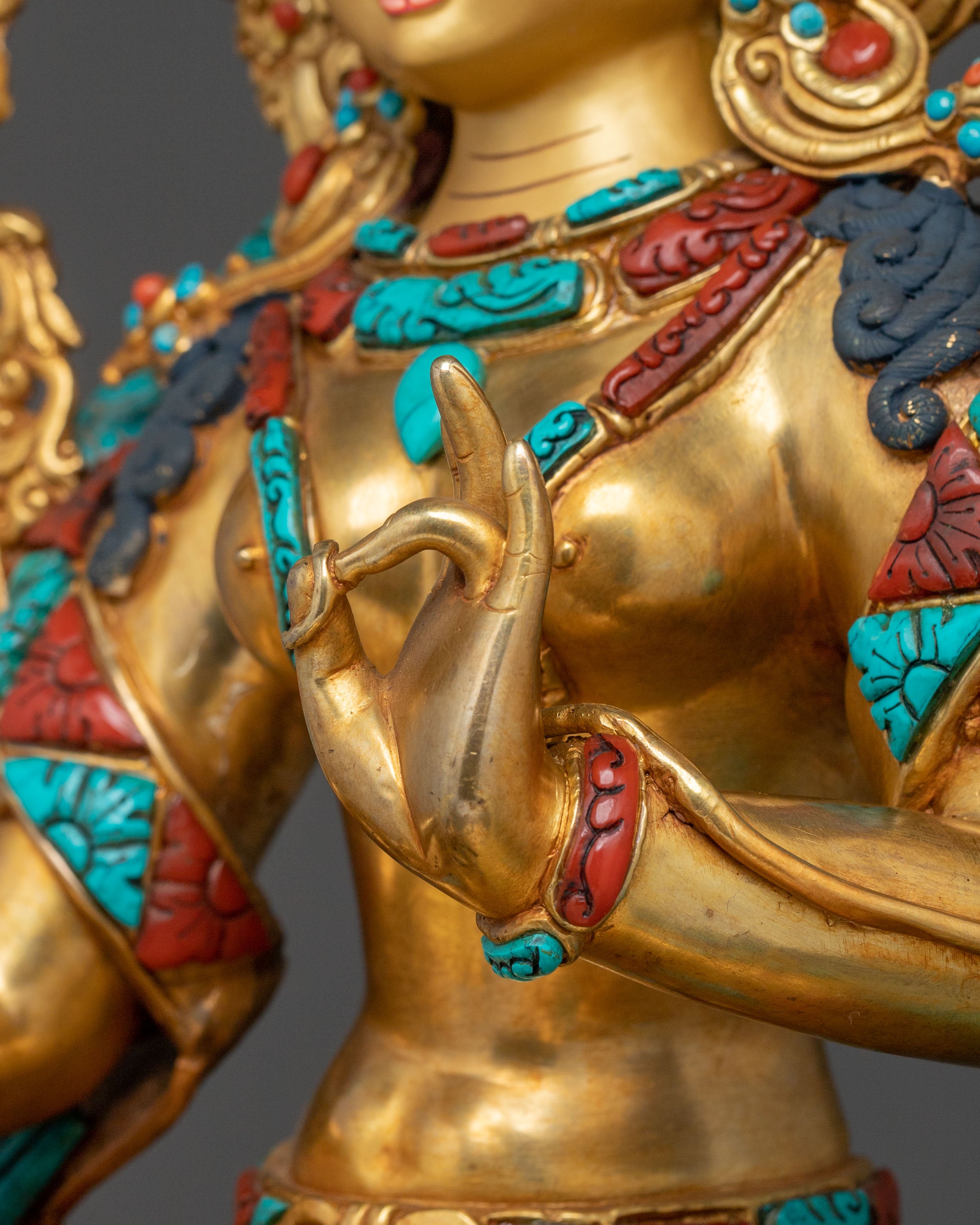 Green Tara Statue | Made in Nepal