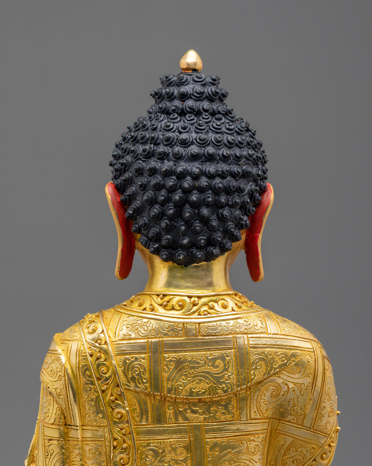 Shakyamuni Buddha Statue | Hand-Carved Buddhist Figurine