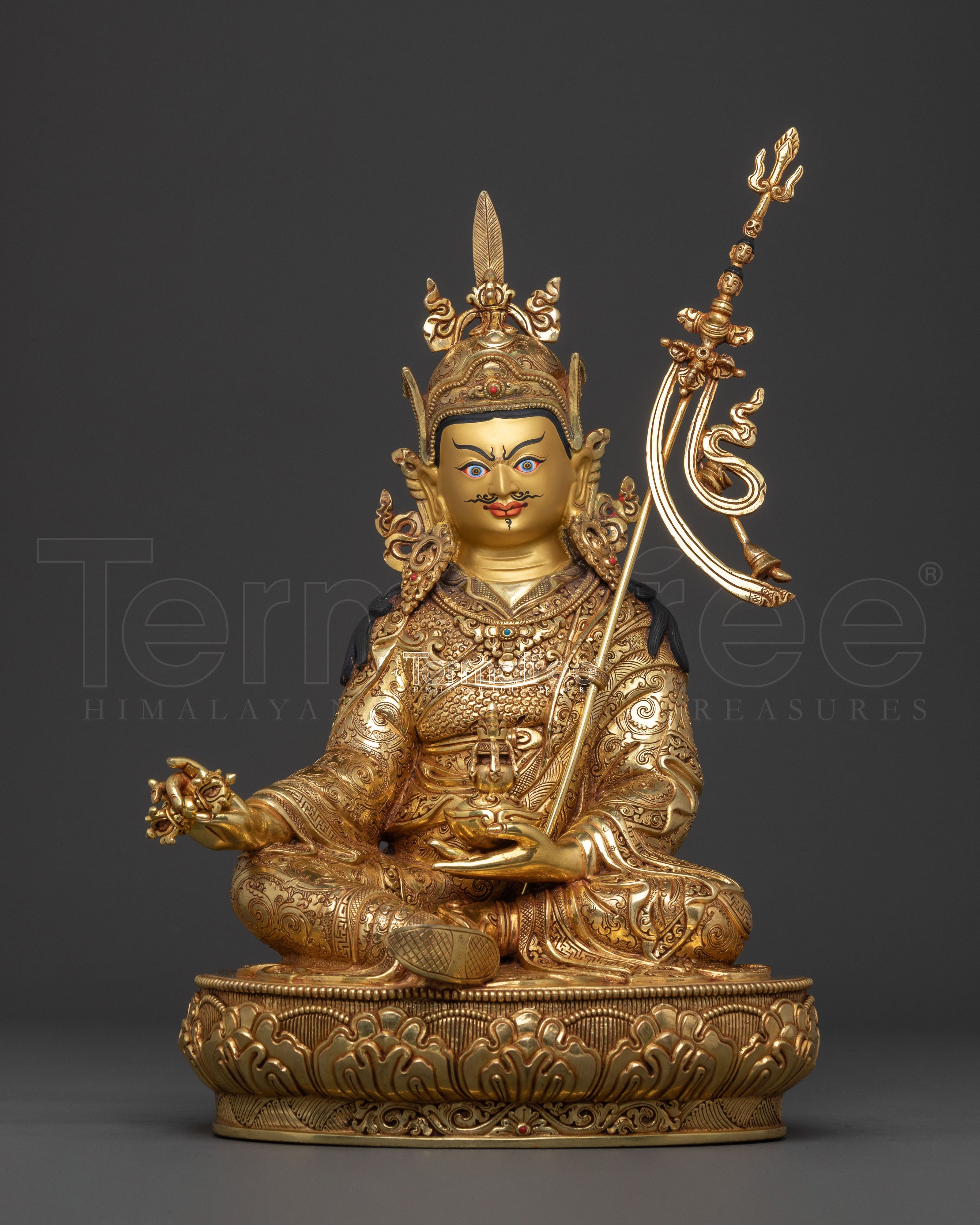 Lotus Born Guru Rinpoche Figure | Home Decor