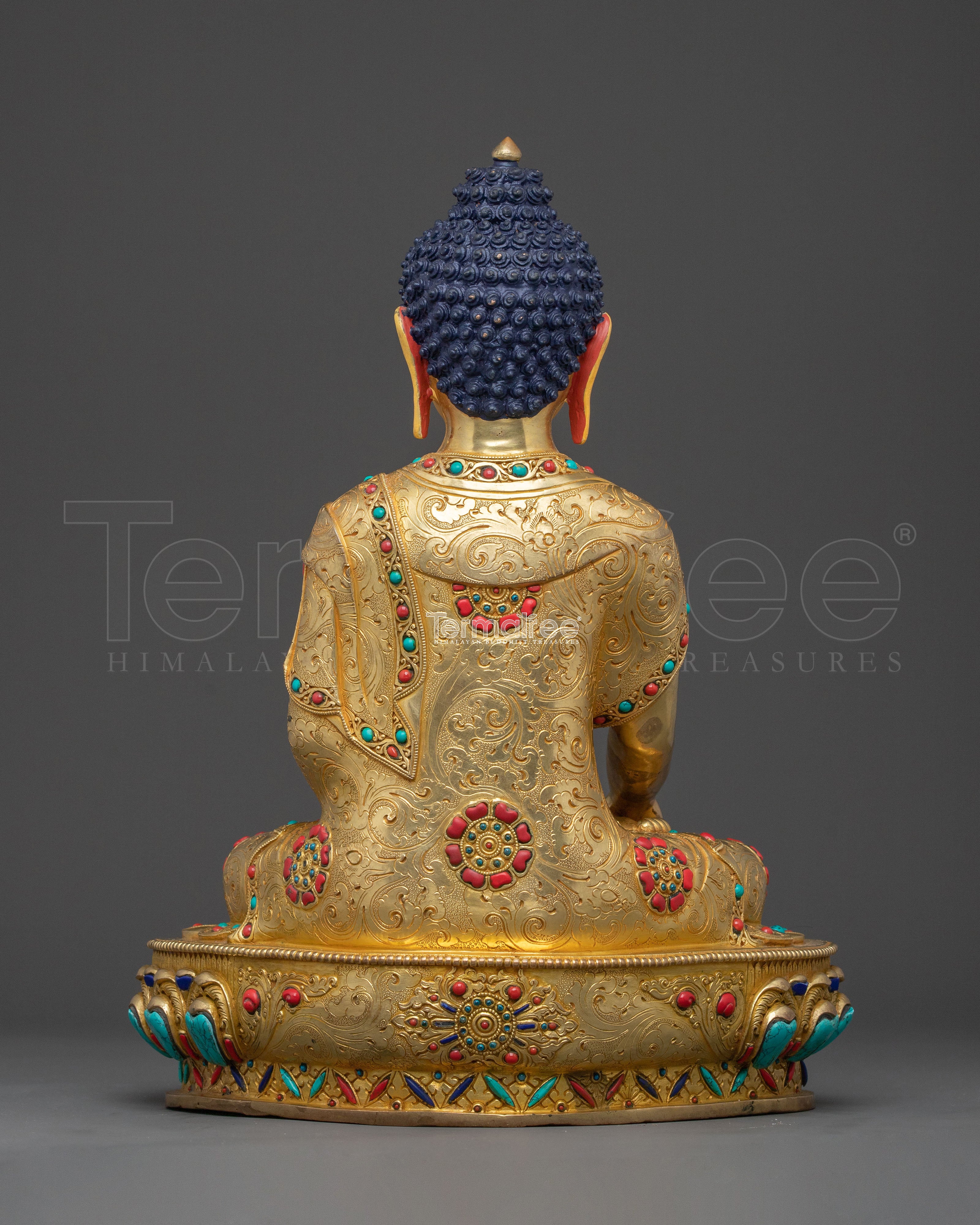 Shakyamuni Buddha Ritual Statue | Meditation Shrine Sculpture