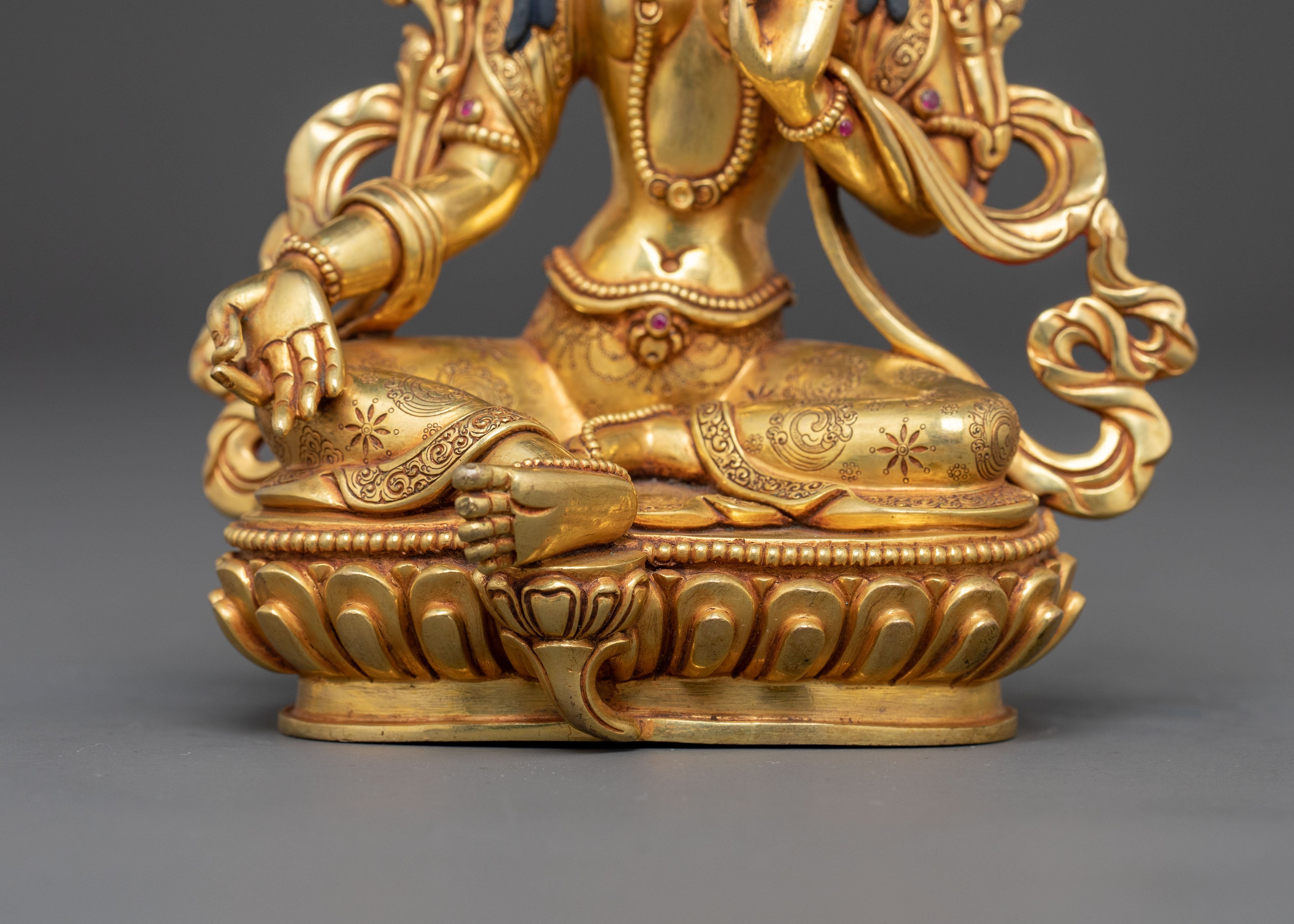 Guardian Green Tara Statue | Compassion Icon