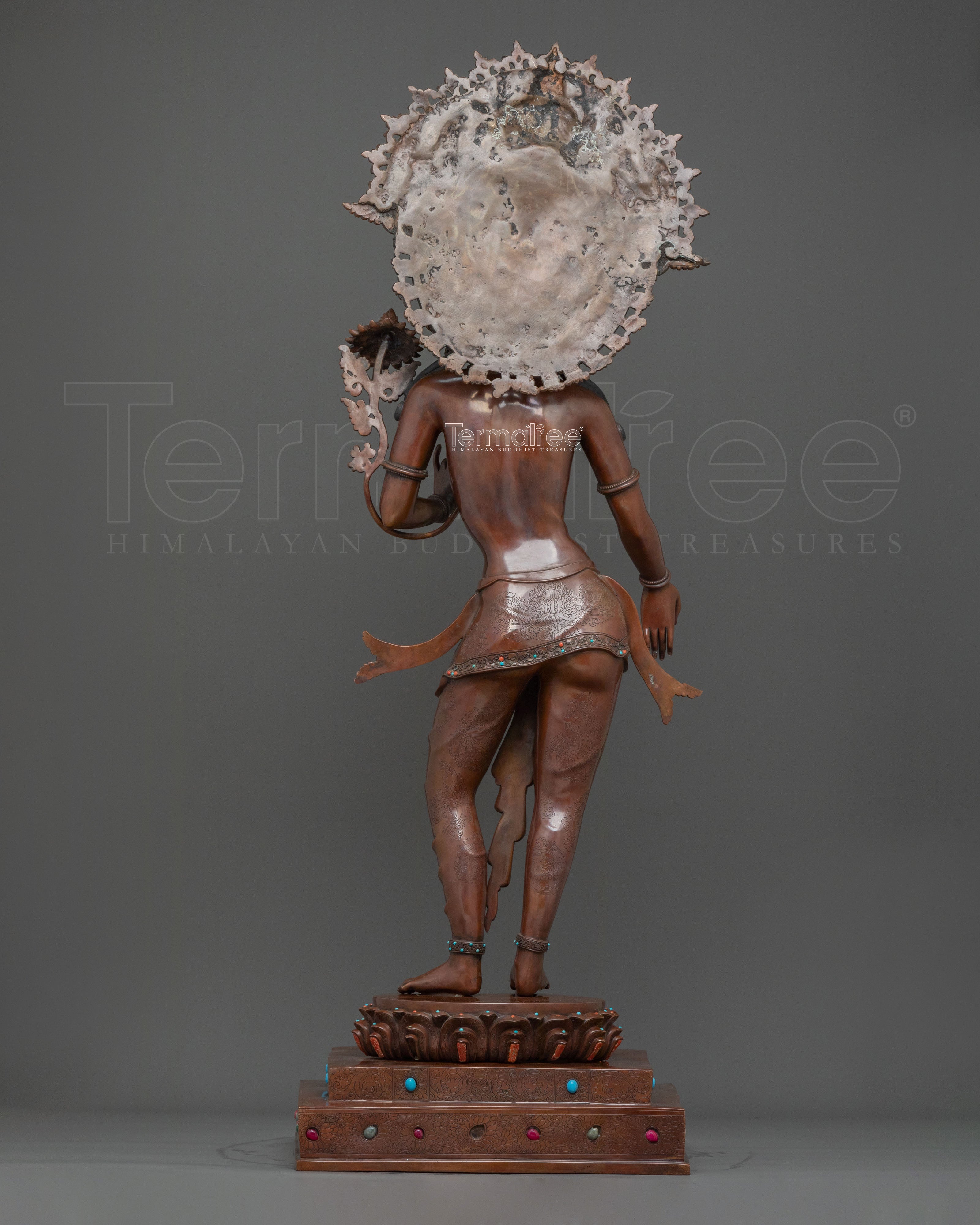 Standing Green Tara Figurine | Buddhist Goddess