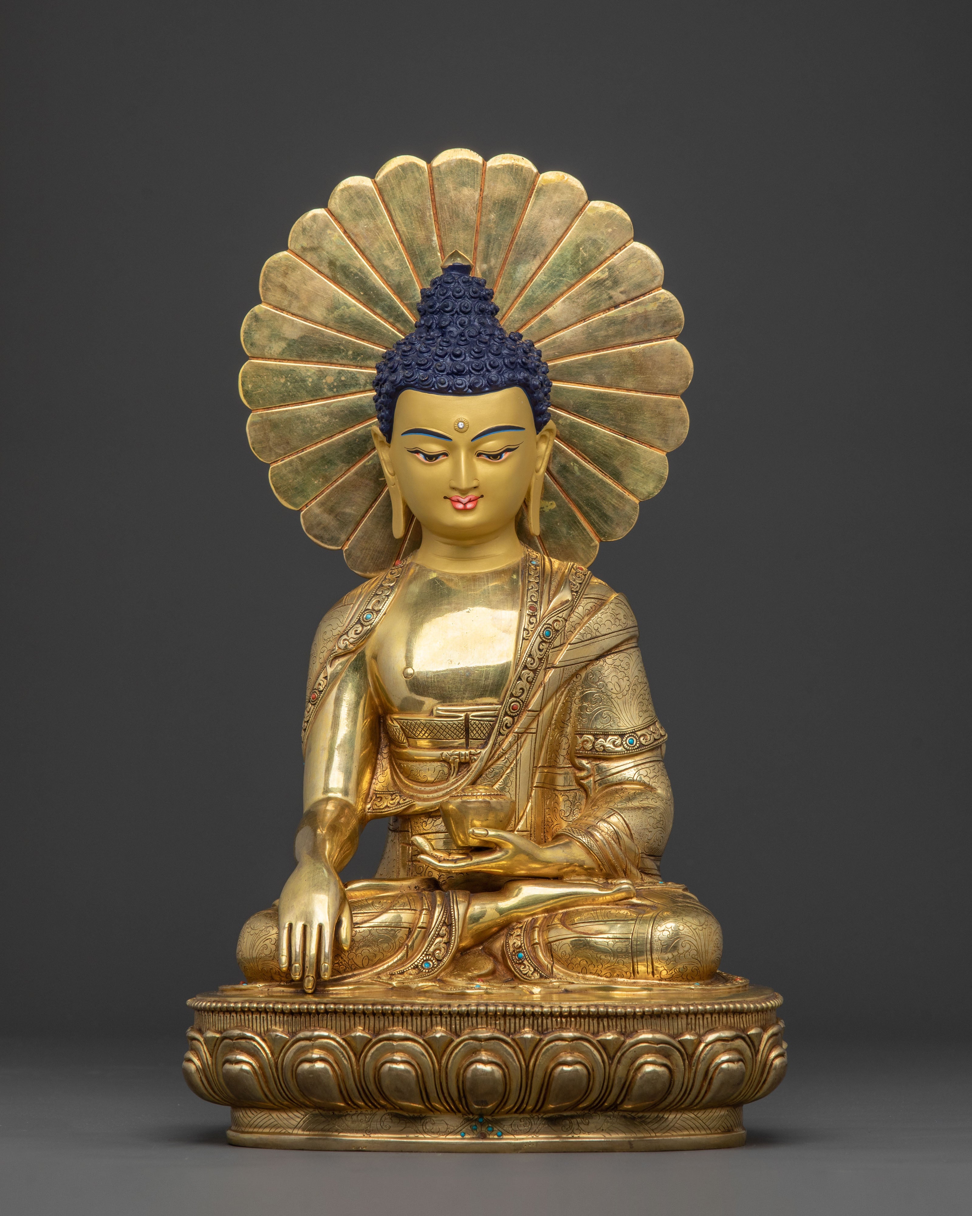 Shakyamuni Buddha Statue Awakened Master | Sacred Enlightenment Sculpture