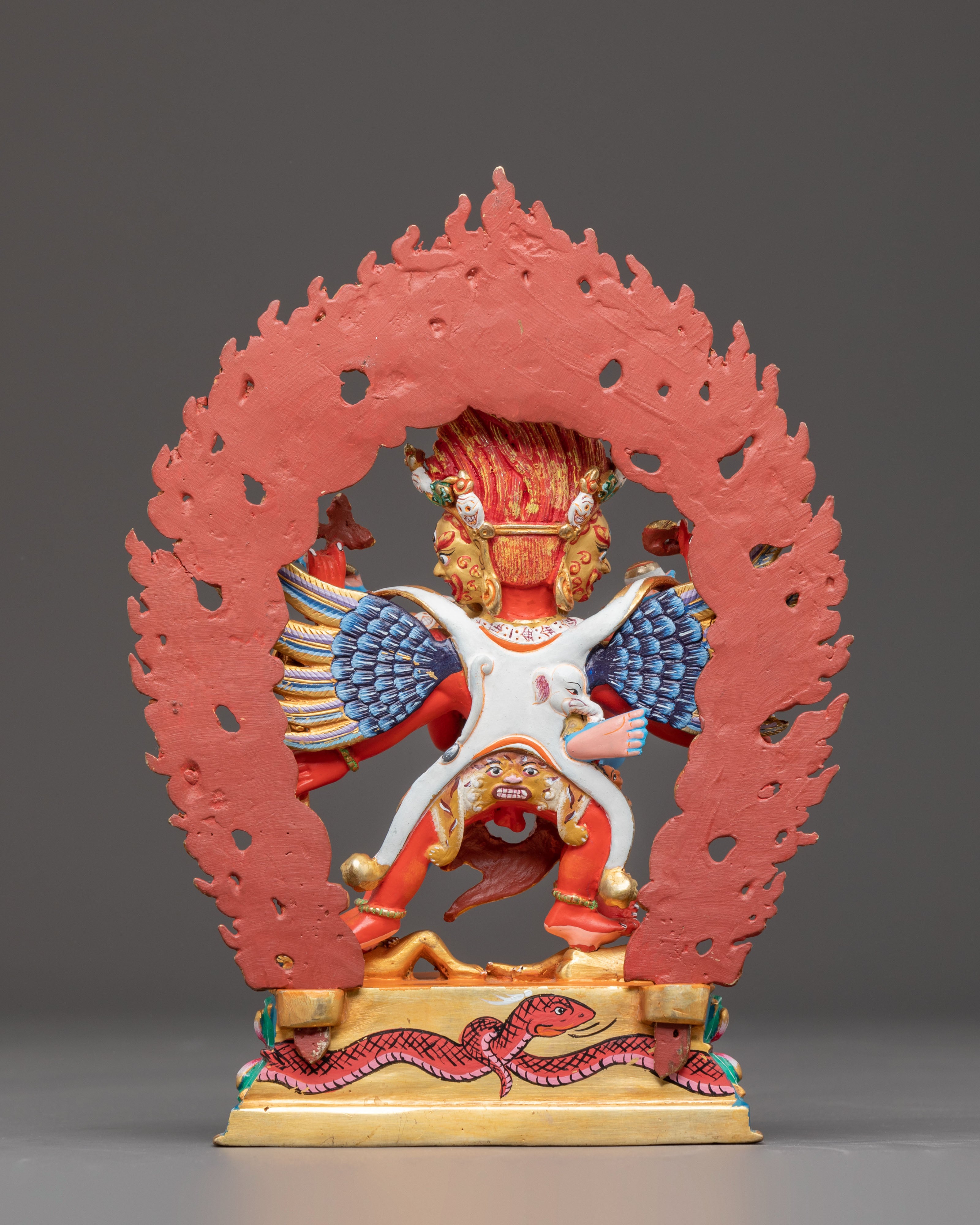 Powerful Yidam Protector Hevajra Statue | Vajrayana Tantric Icon