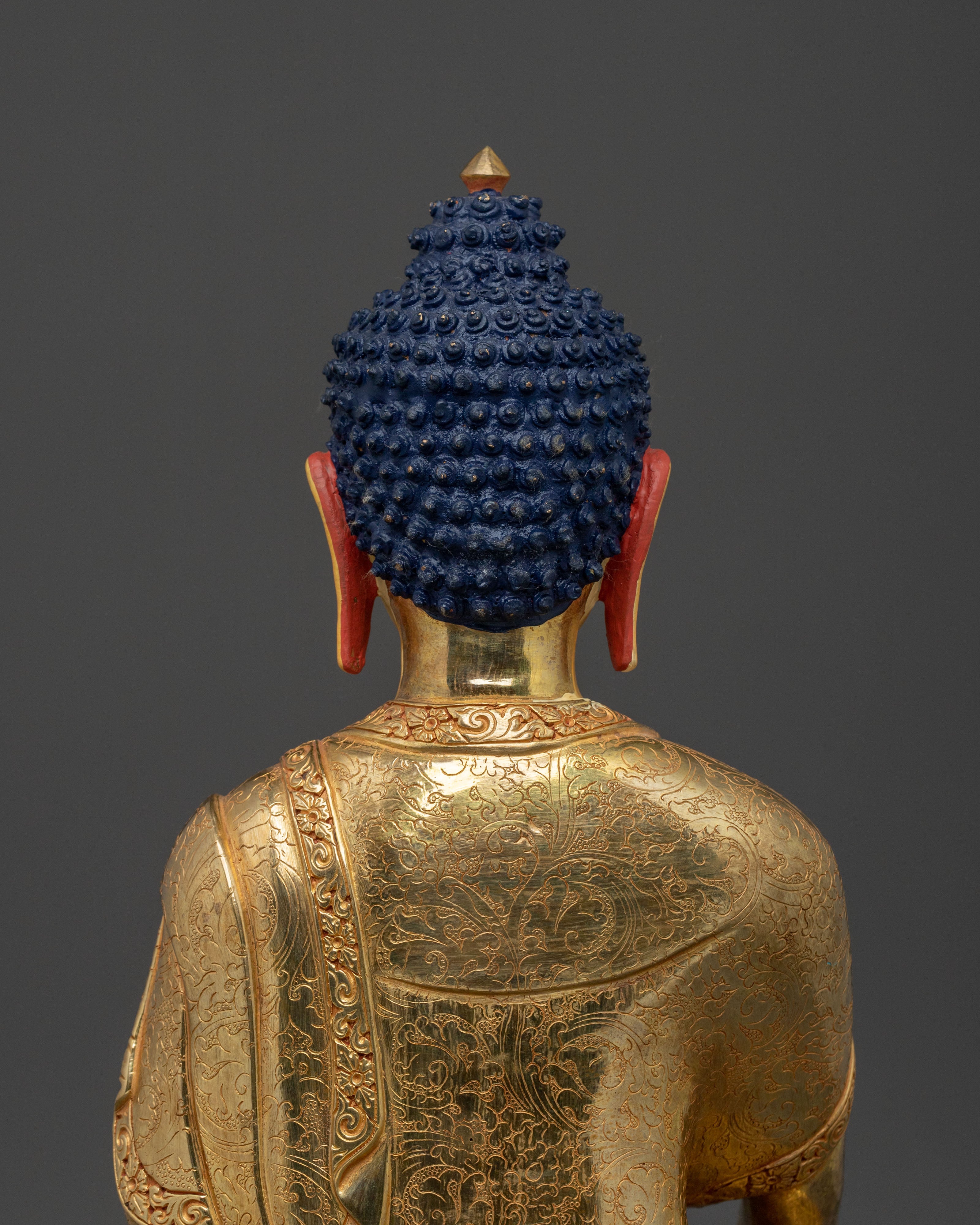 Shakyamuni Buddha Sculpture | Himalayan Figurine