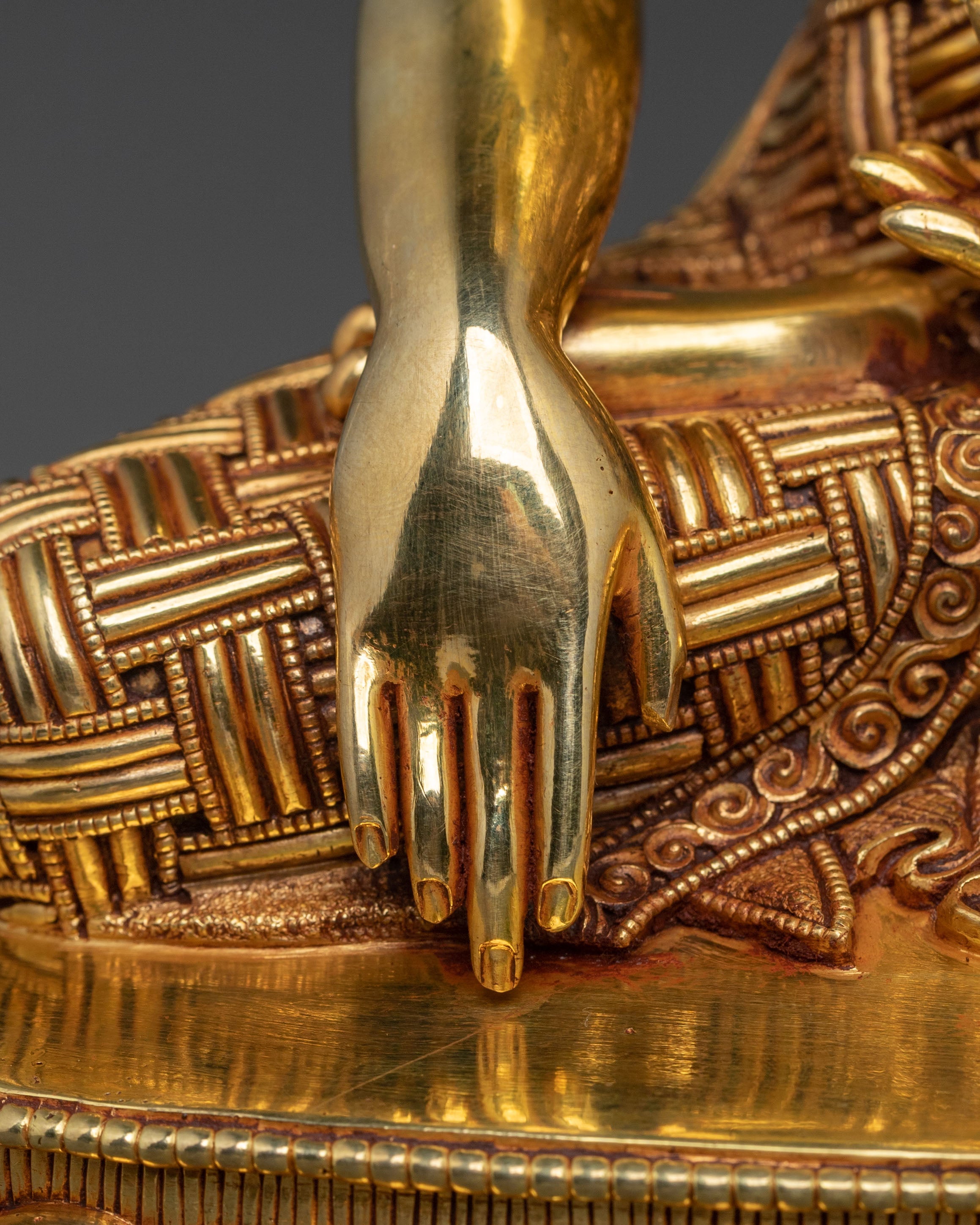 Sage Shakyamuni Buddha Statue: Made in Nepal