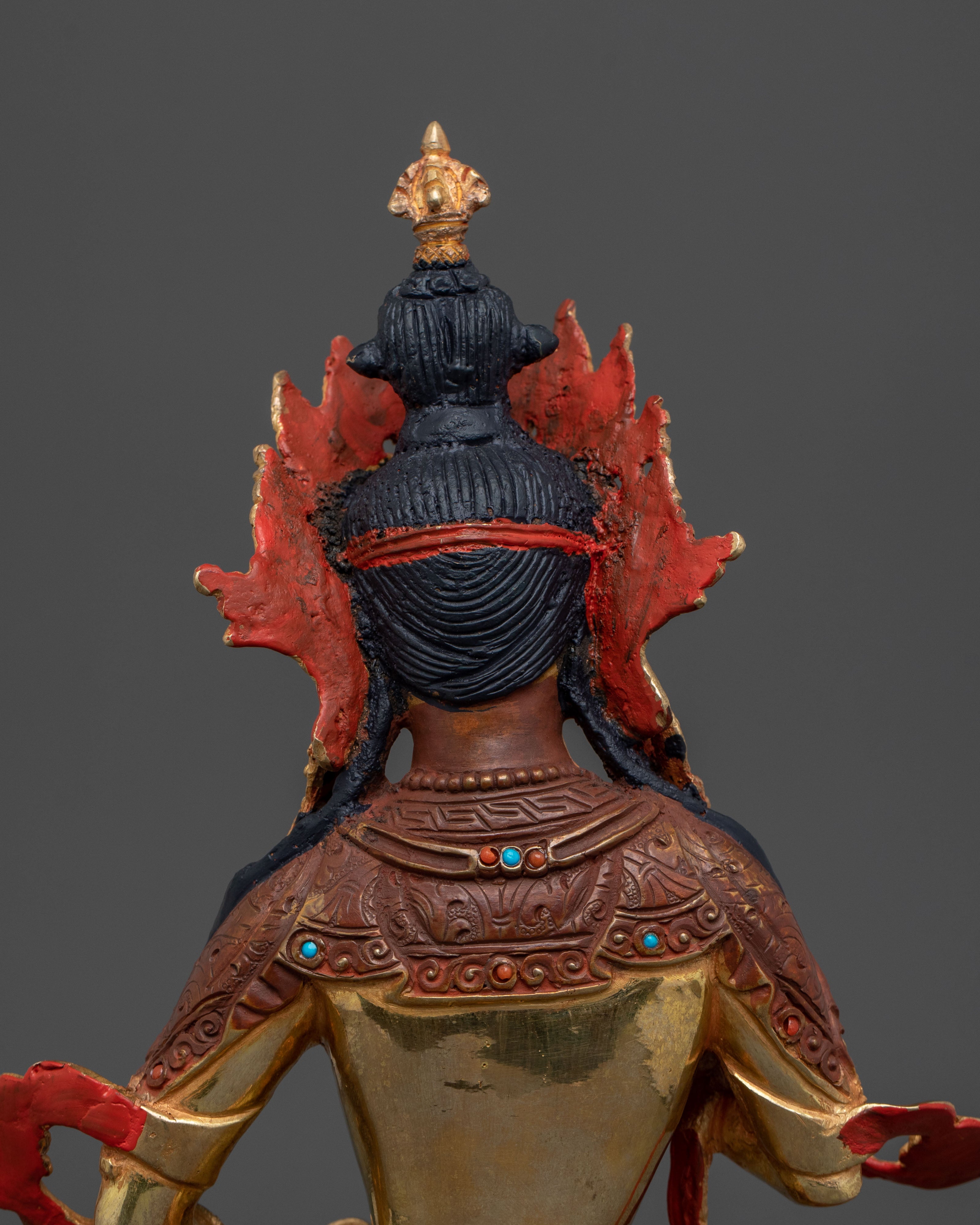 Vajrasattva Golden Statue with Copper Body