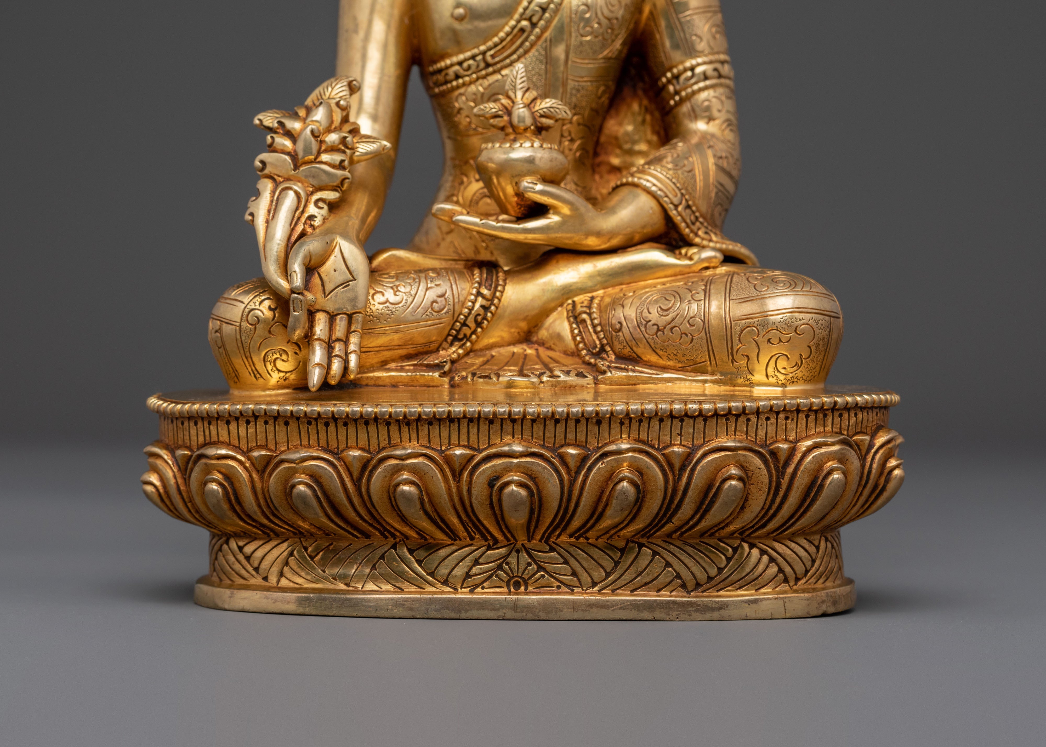 Medicine Buddha Handcrafted Statue | Spiritual Healer