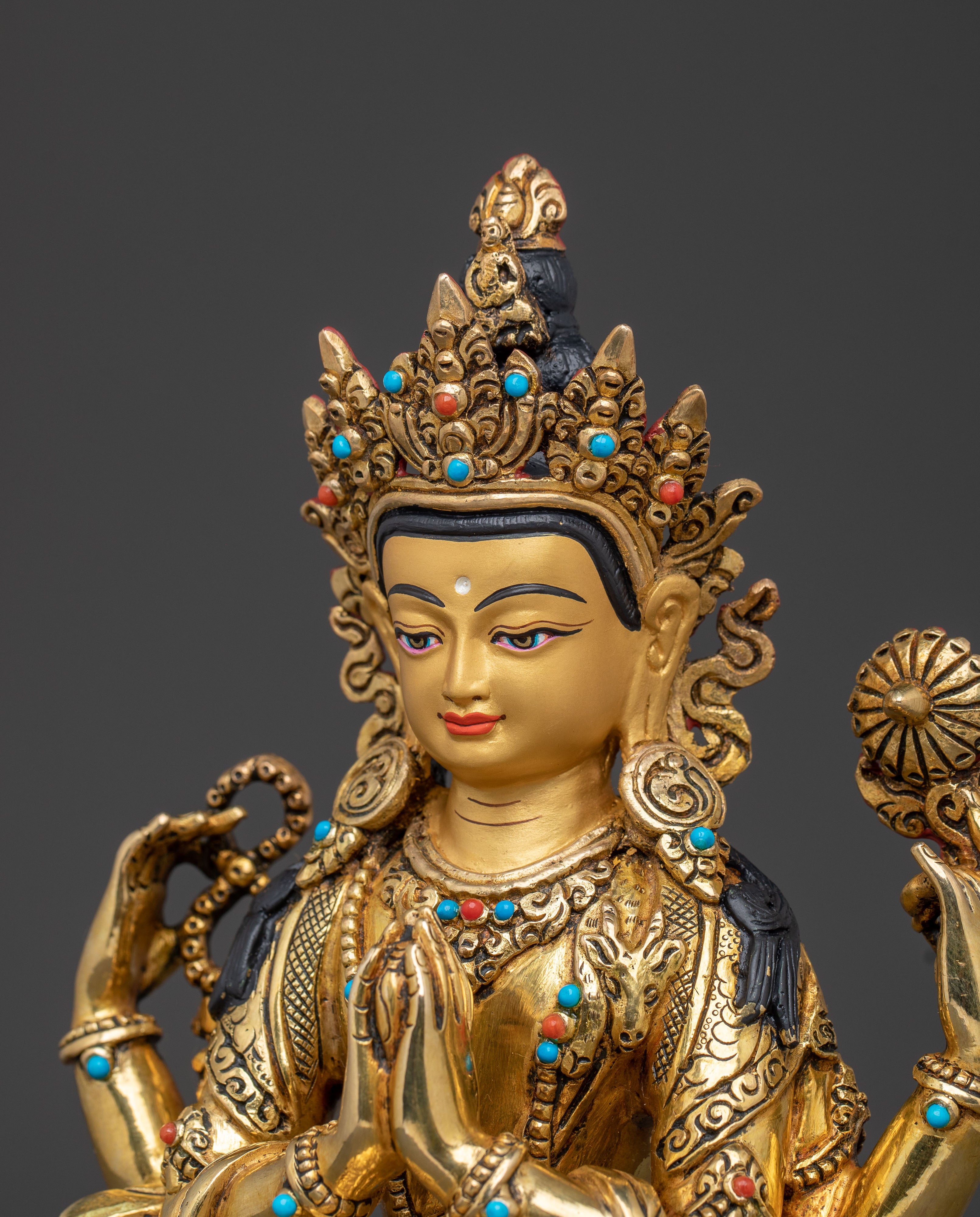 Chenrezig Protector Statue | Immeasurable Wishes