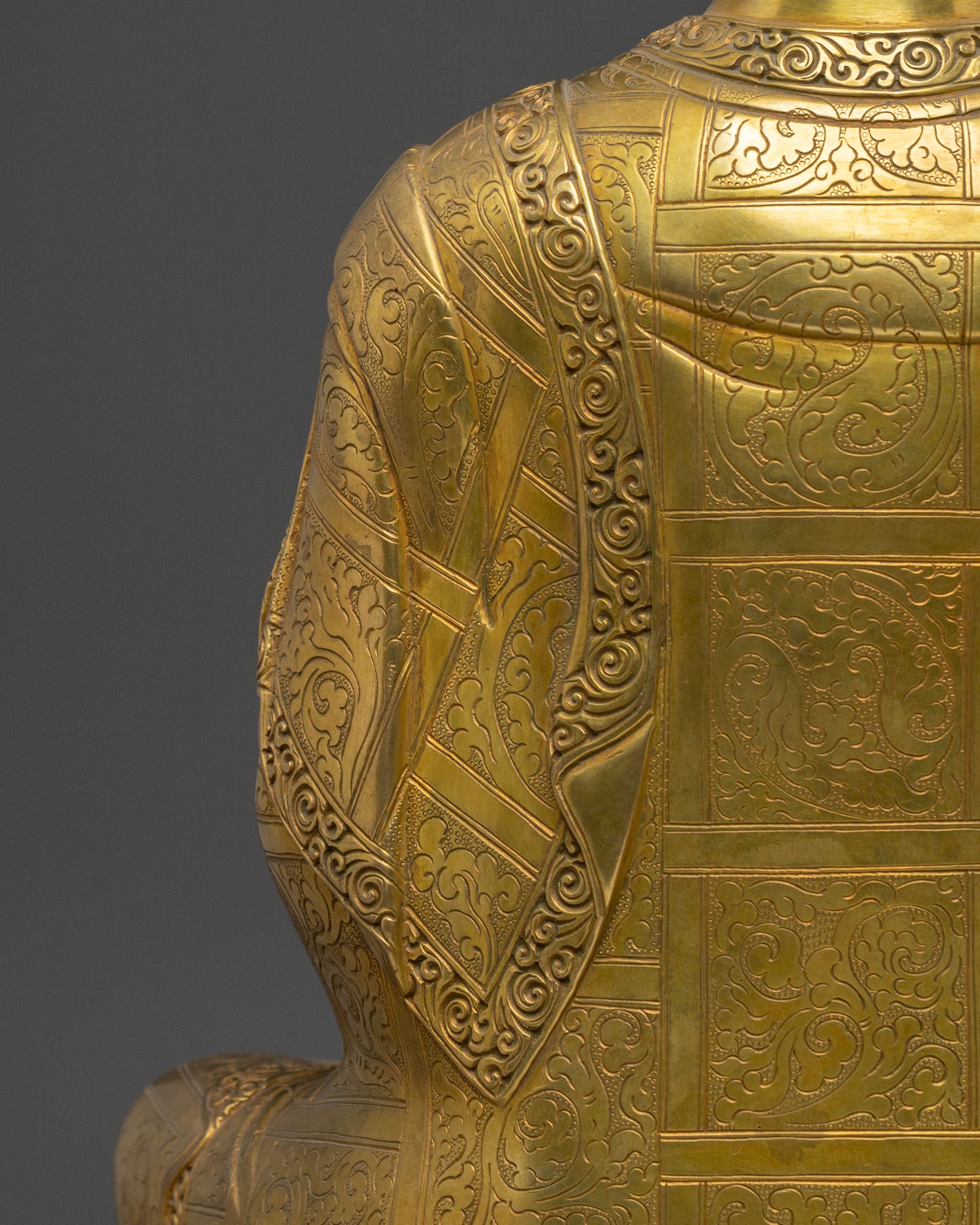 Amitabha Buddha Enlightened Figurine: Buddha of Infinite Light