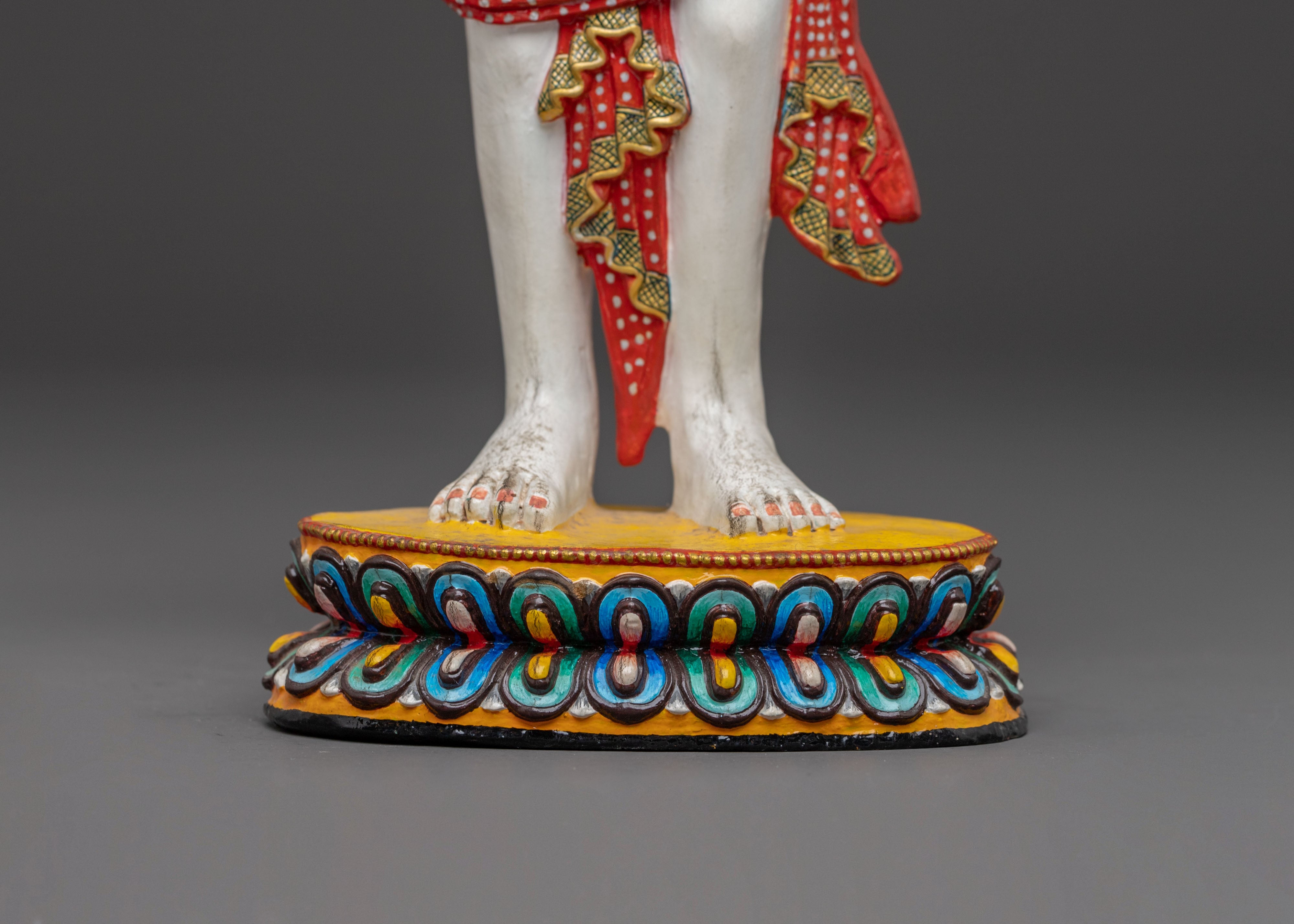 Handcrafted Lokeshwor Copper Body Statue | Spiritual Decor Figurine