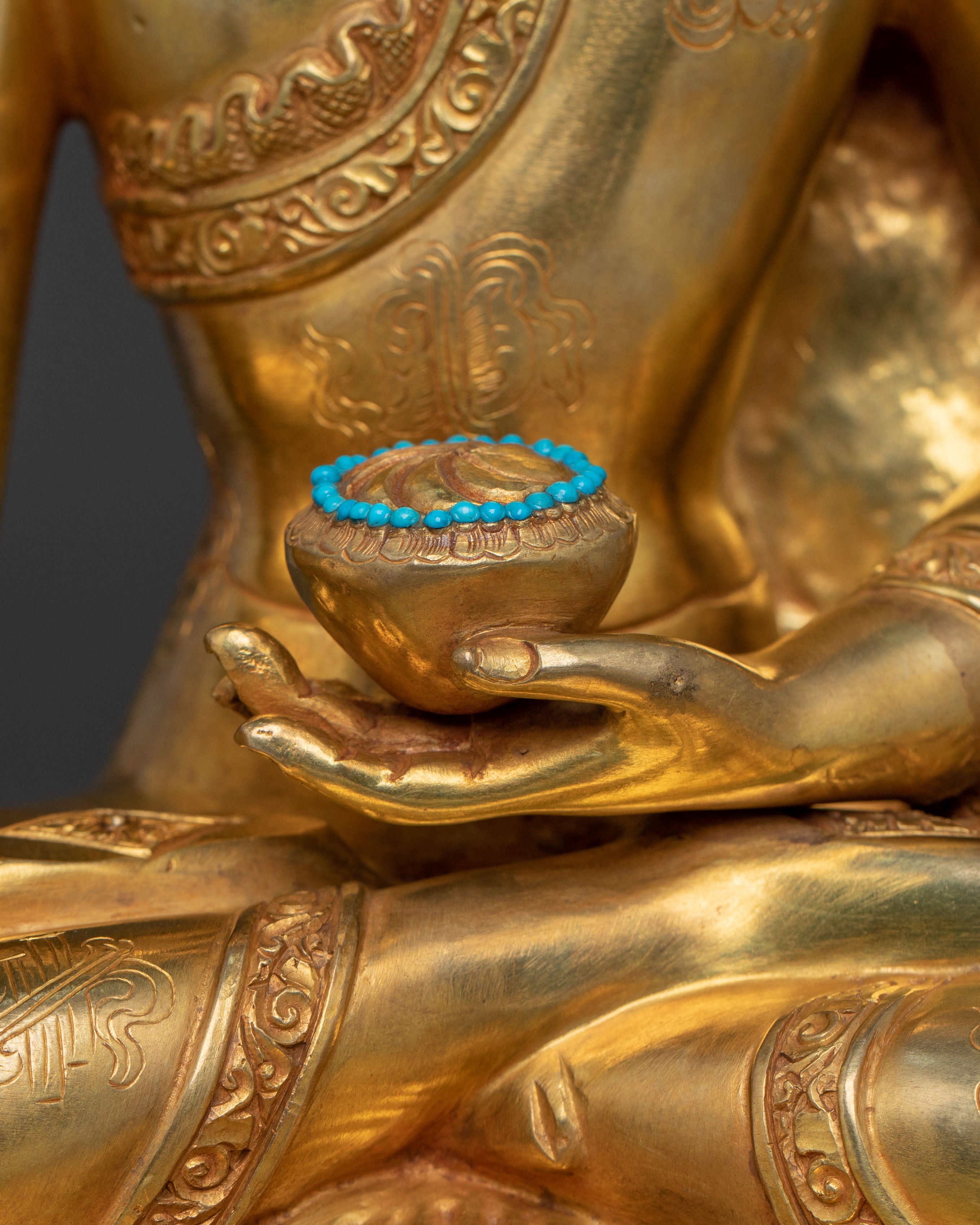Medicine Buddha Spiritual Statue | Healing Figurine