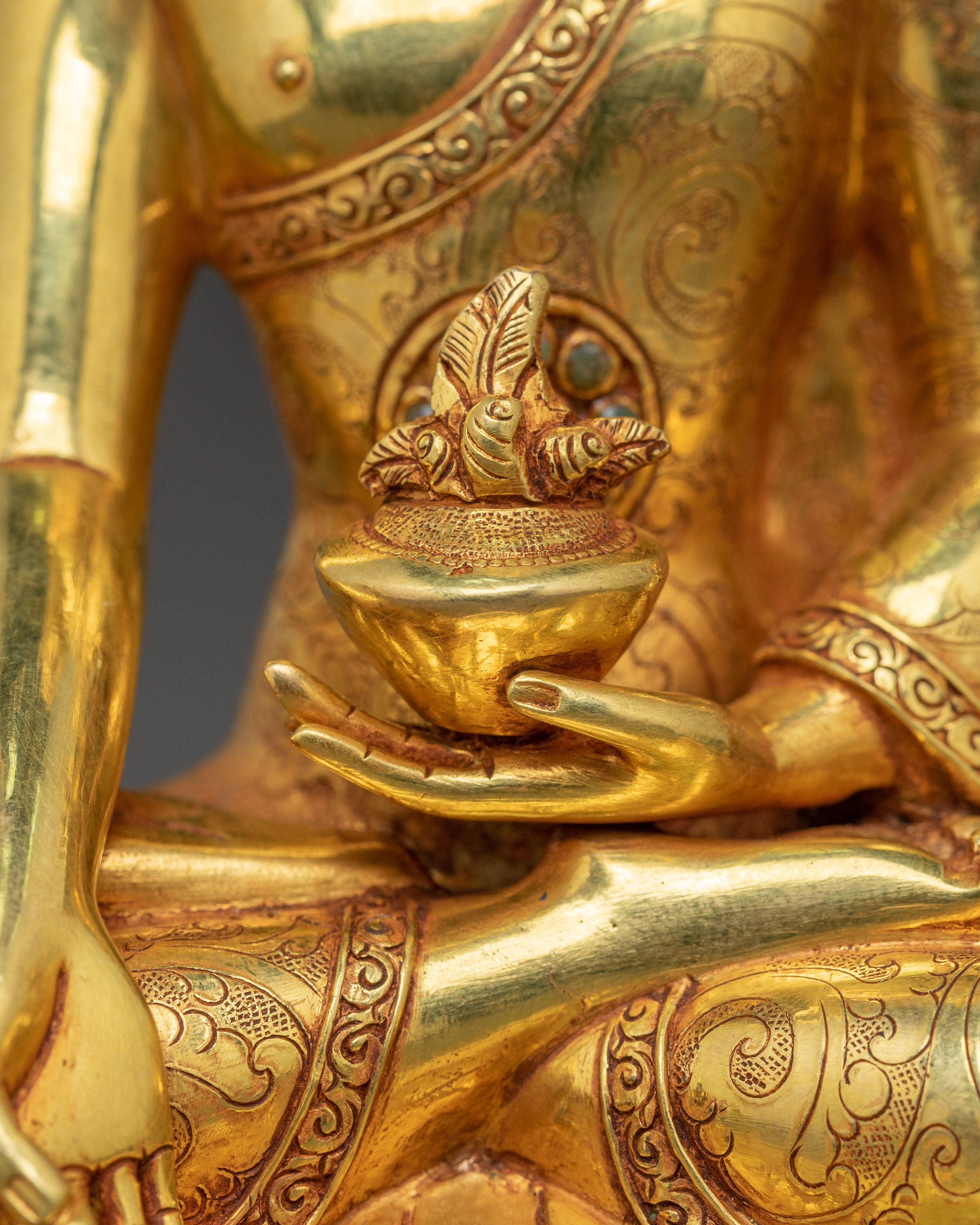 Medicine Buddha Healing Statue | Buddhist Alter Decor