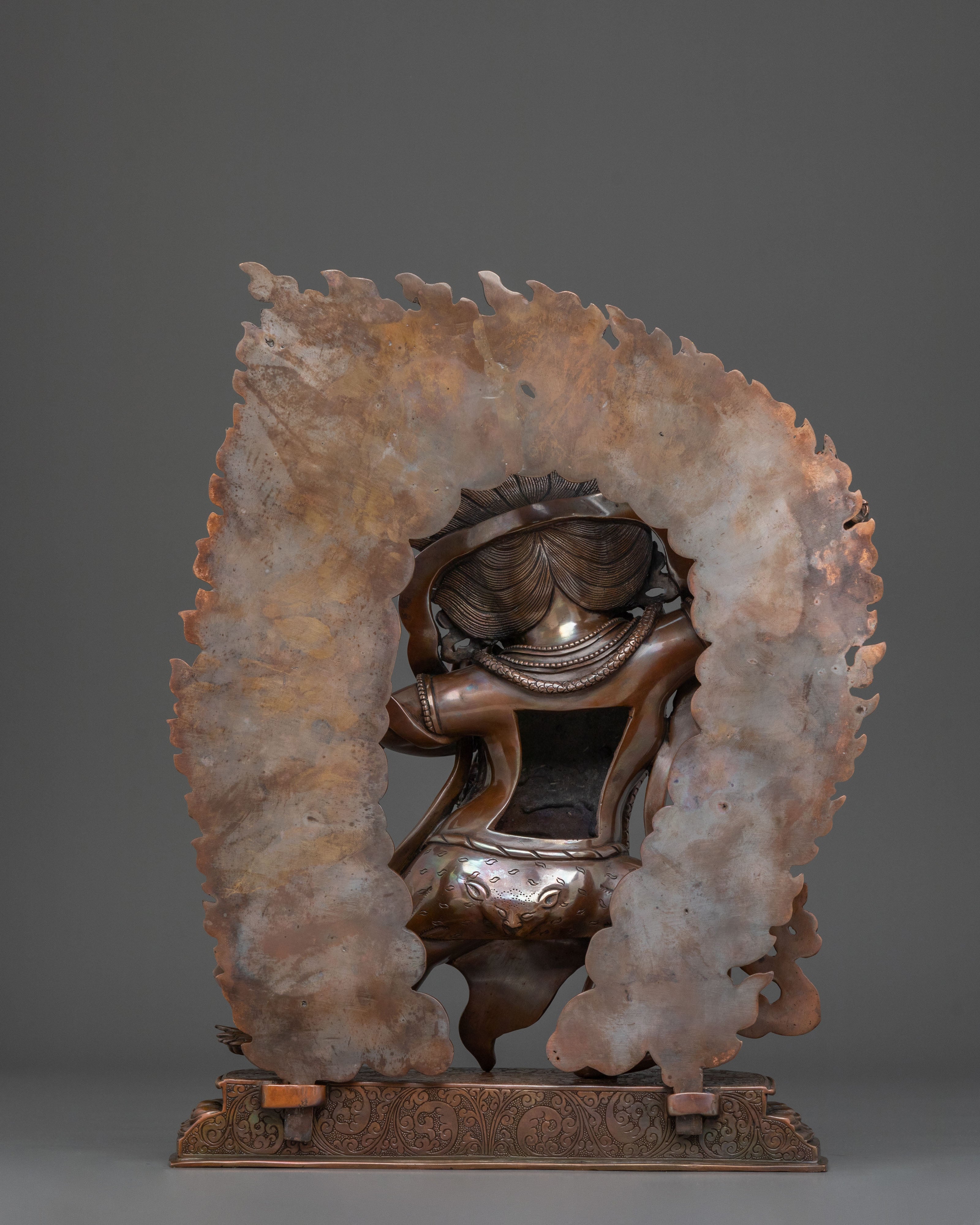 Vajrapani Statue | Oxidized Copper Body