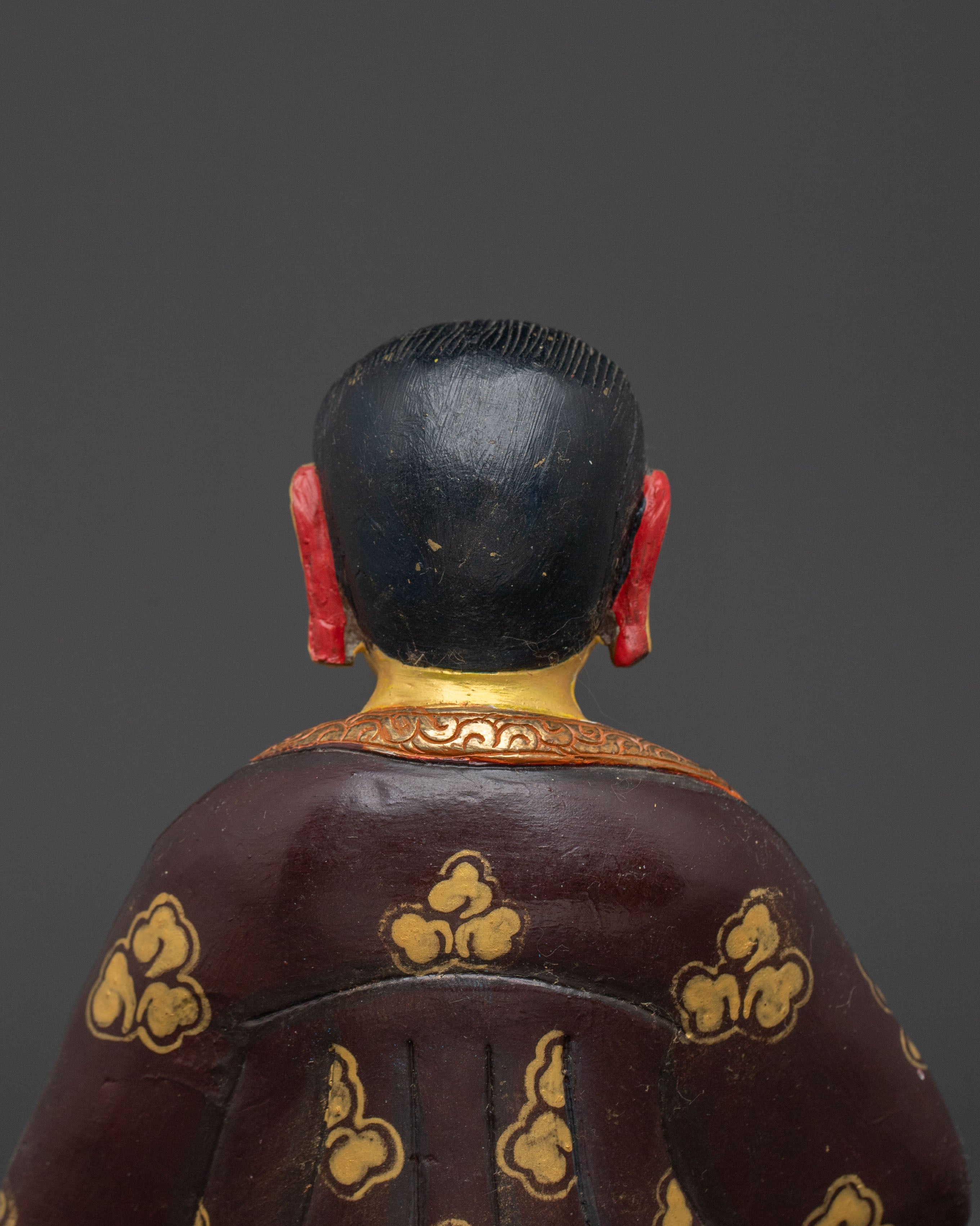 Marpa Buddhist Sacred Statue – Hand-Gilded Copper