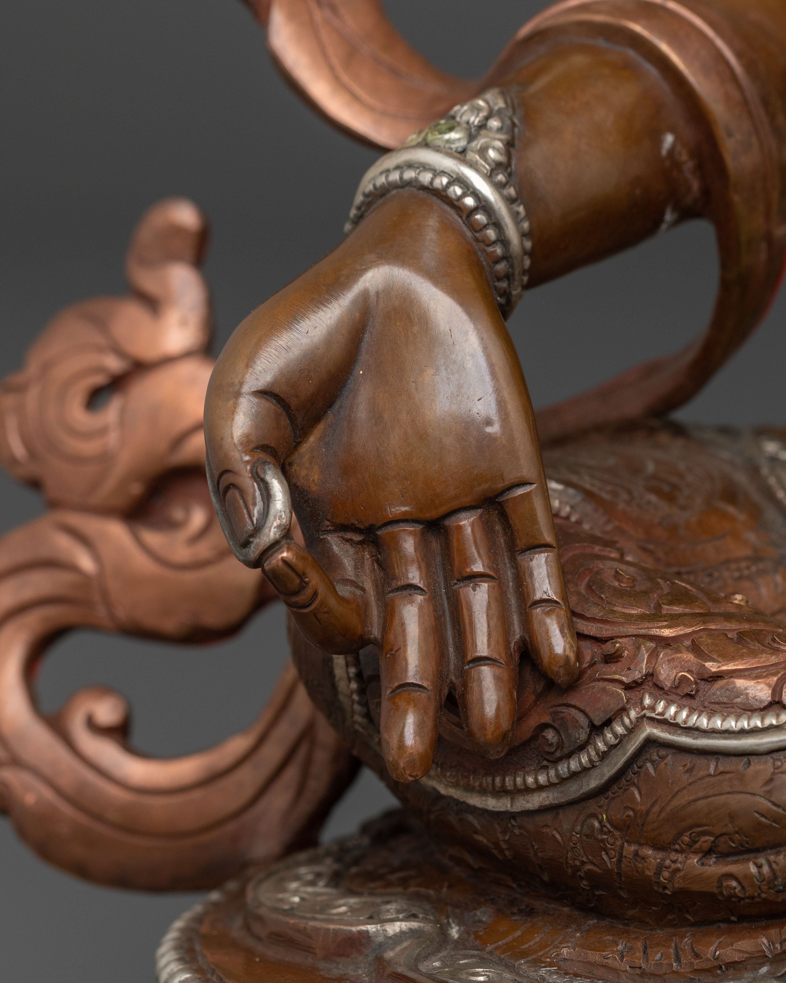 Green Tara Statue | Tibetan Guardian Figurine