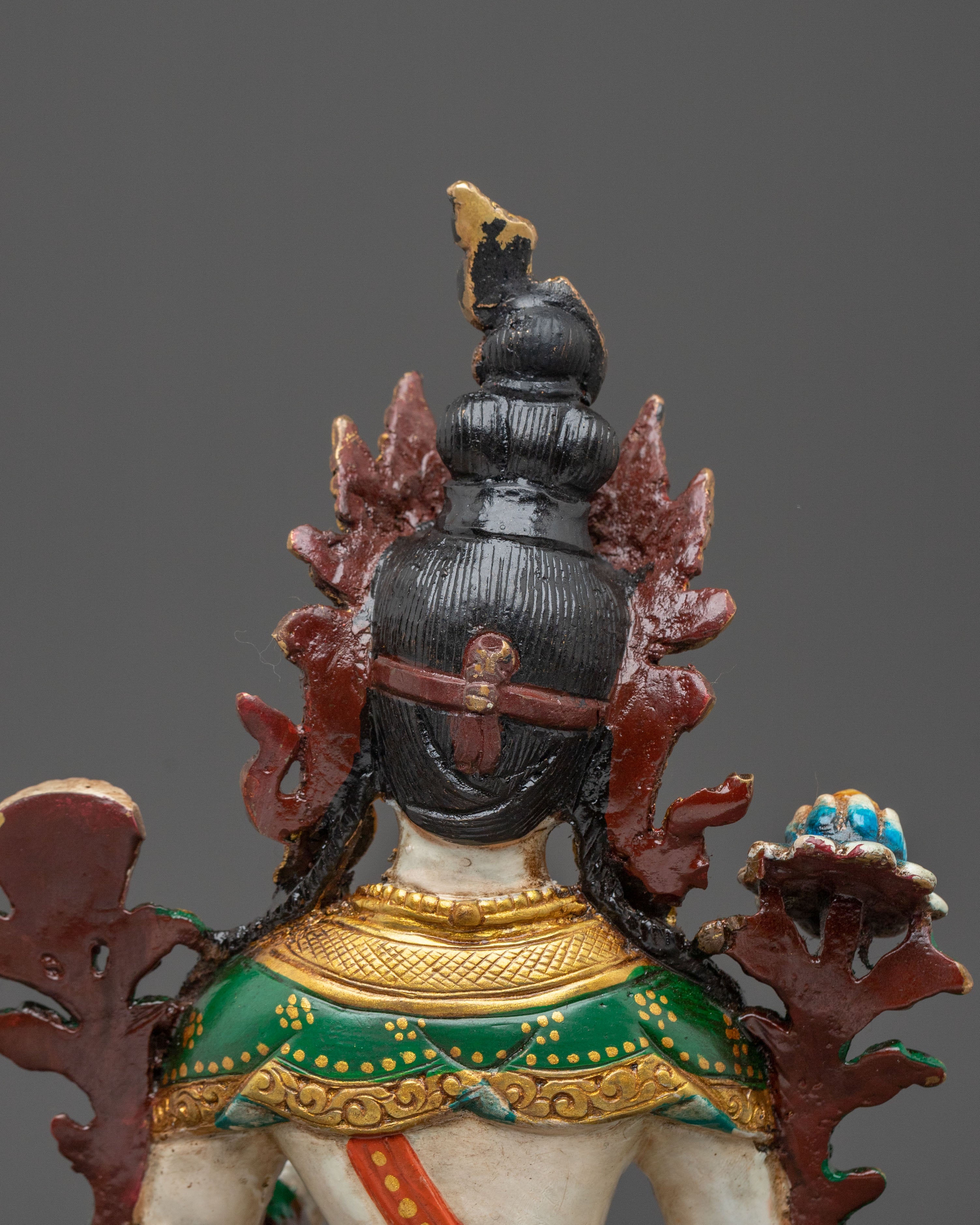 White Tara Figurine of Protection | Seven-Eyed Deity