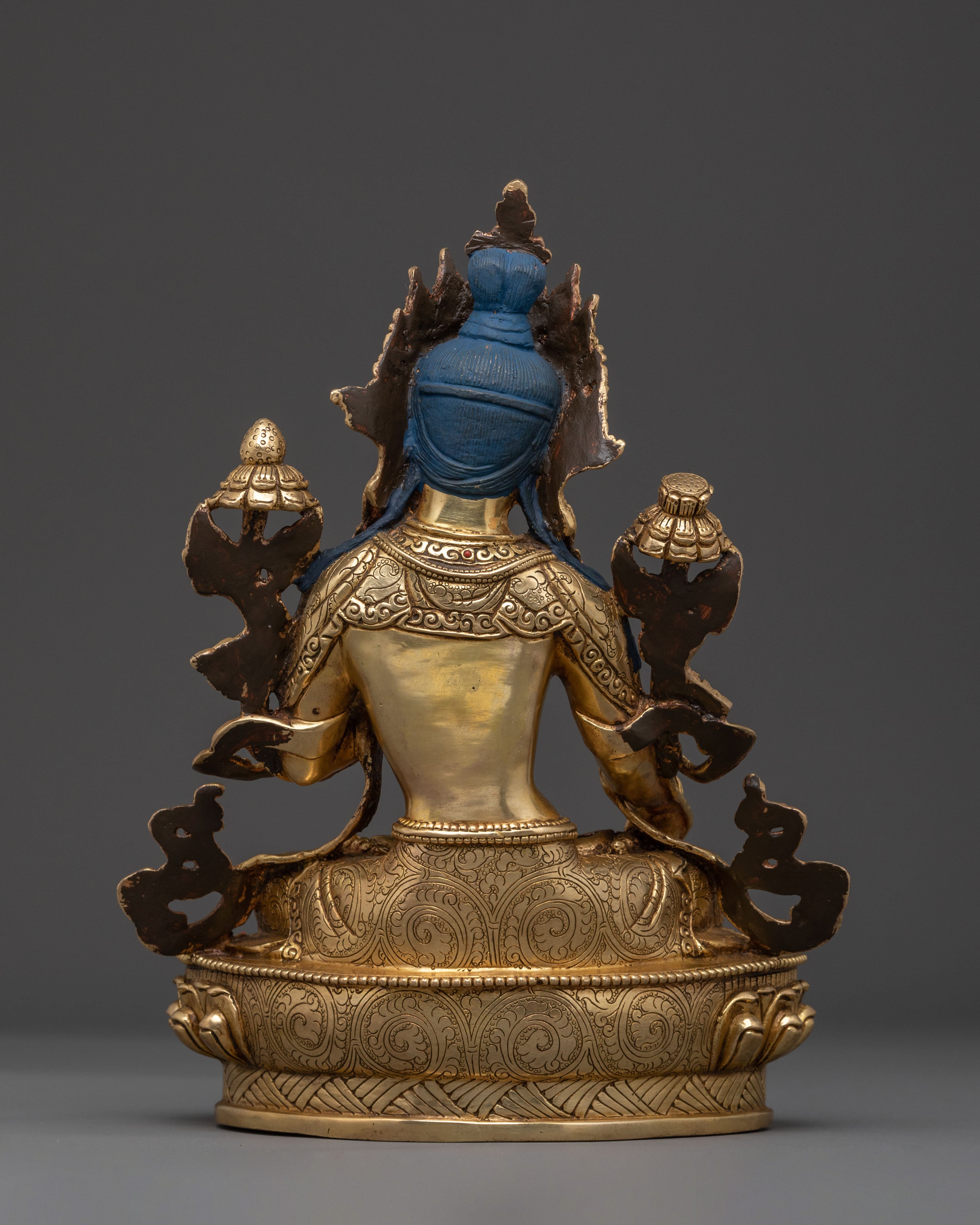 Handcrafted White Tara Sculpture | Protector Icon