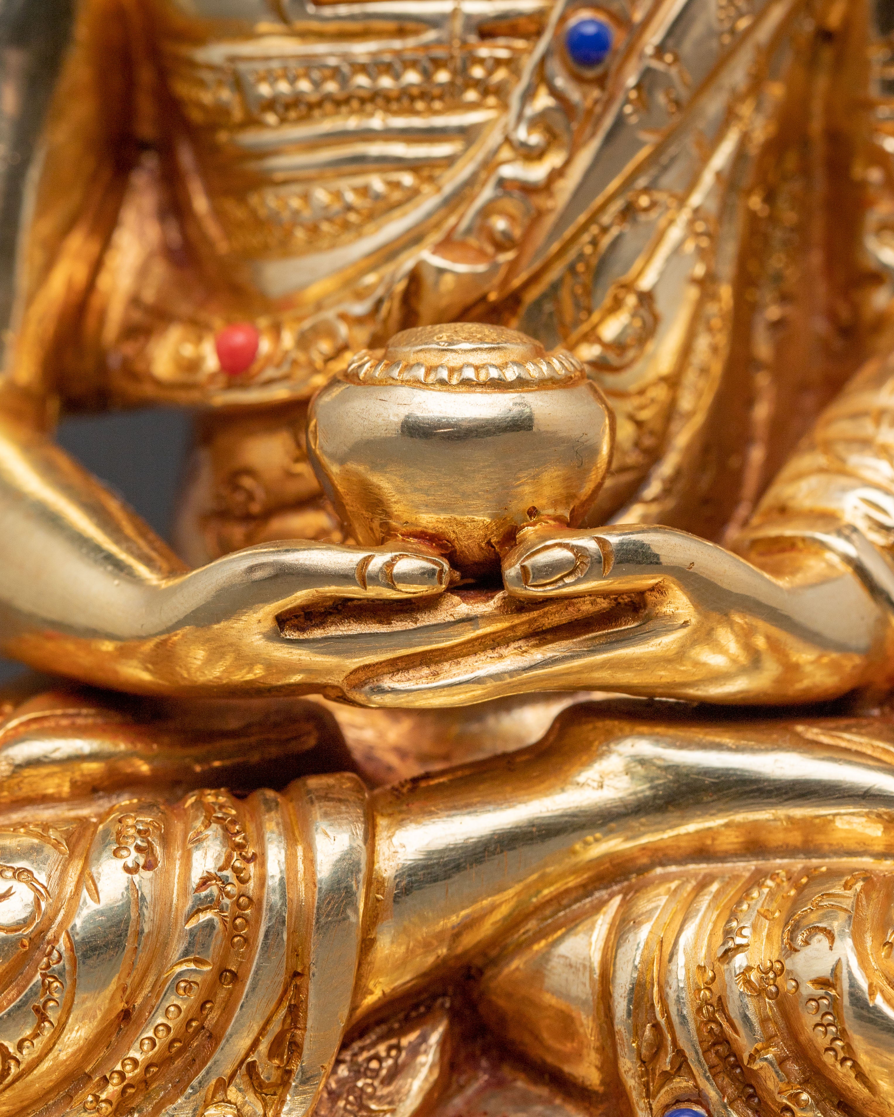 Sacred Statue Set of Three Buddhas – Perfect for Altar