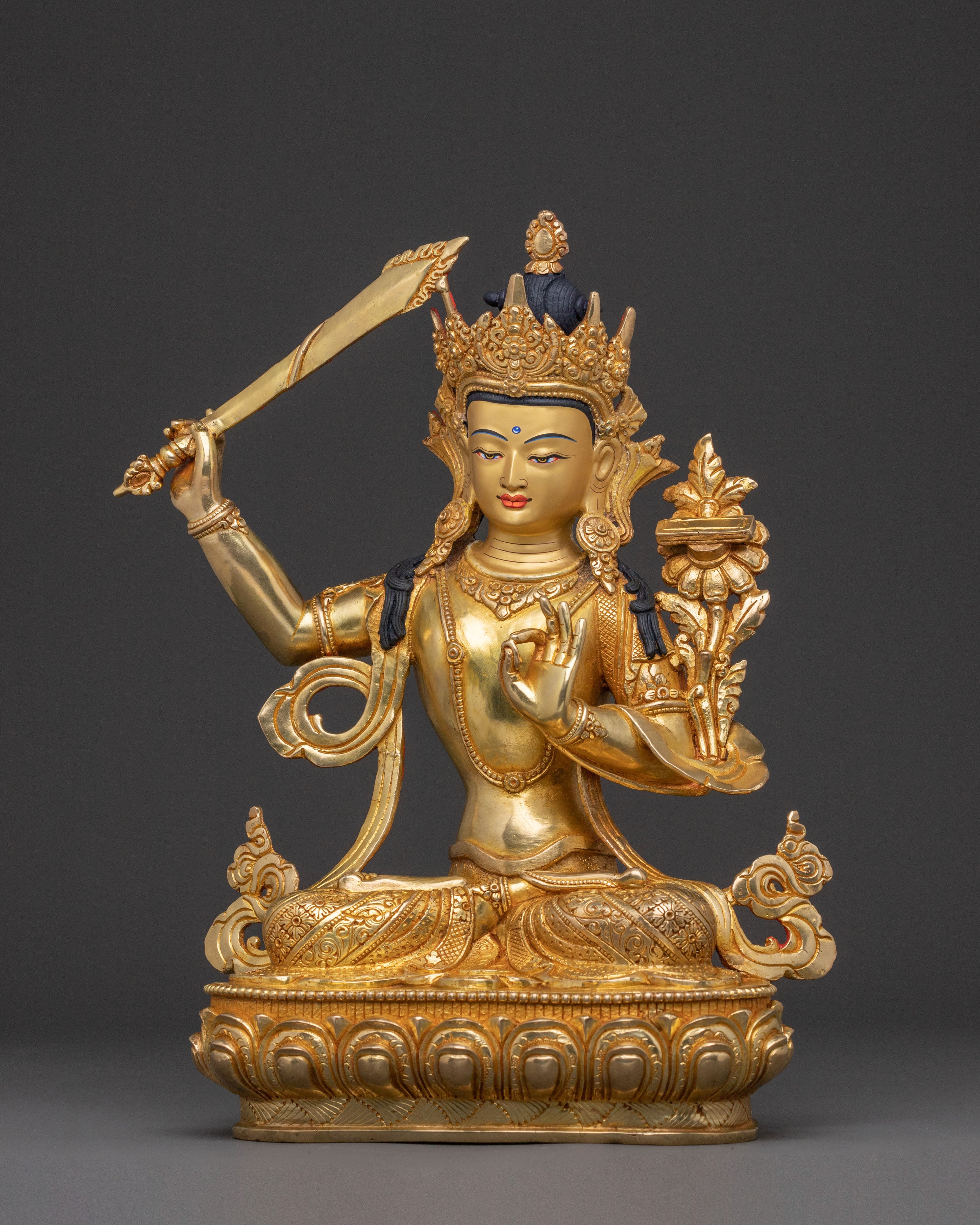 The Sword of Wisdom Manjushri Statue