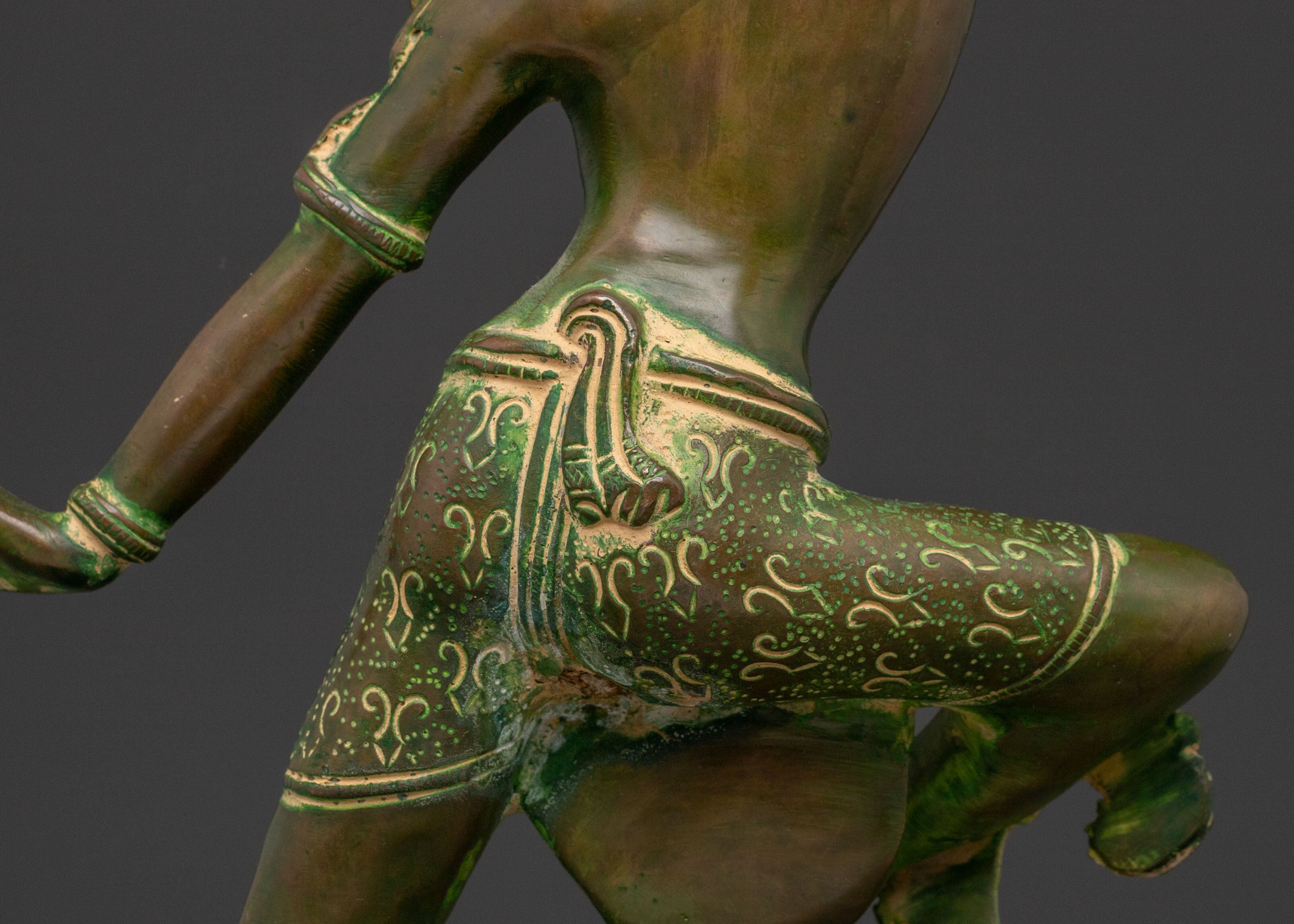 Goddess Parbati Divine Statue with Antique Finish