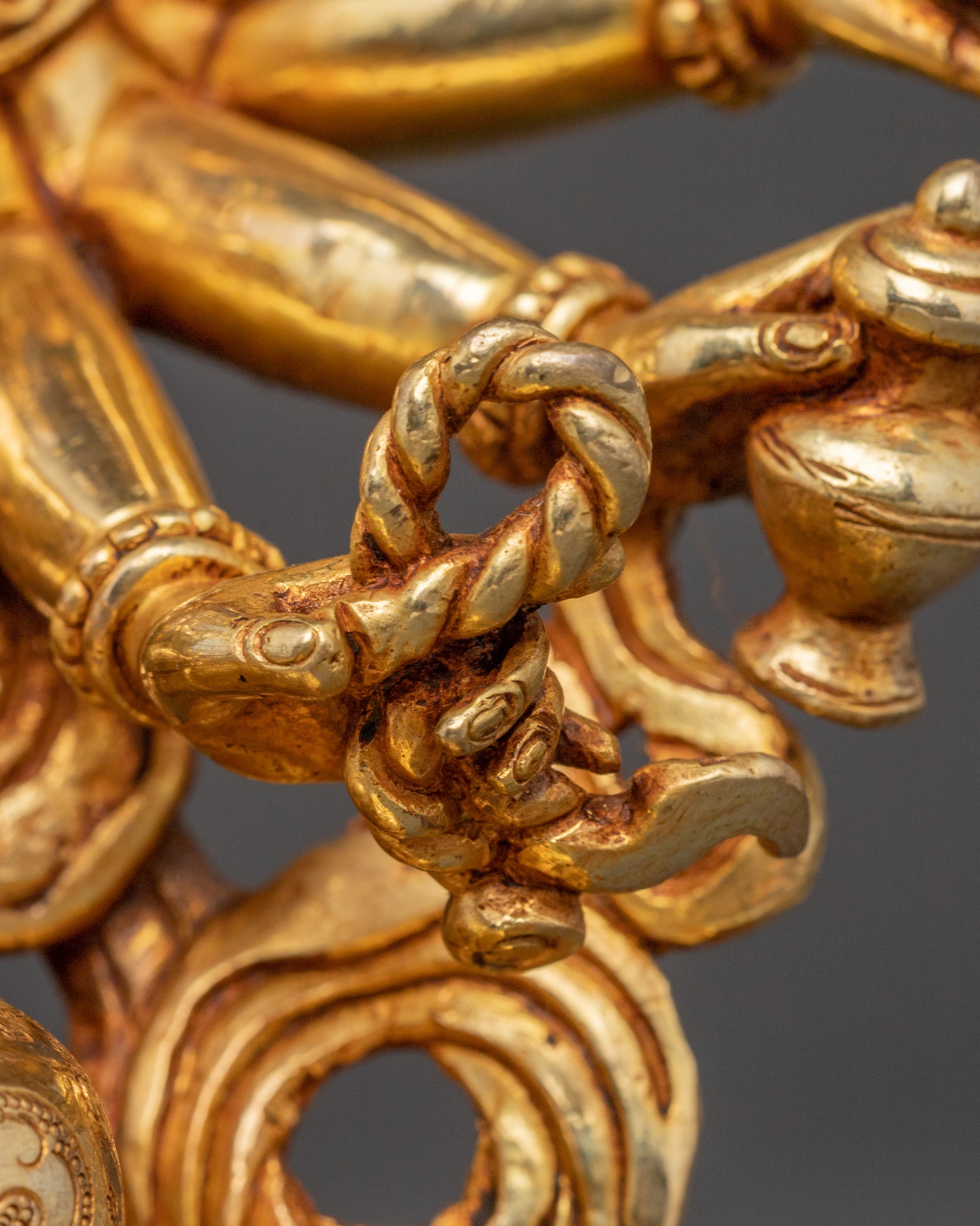 Golden Statue of Chundi | Buddhist Goddess of Compassion