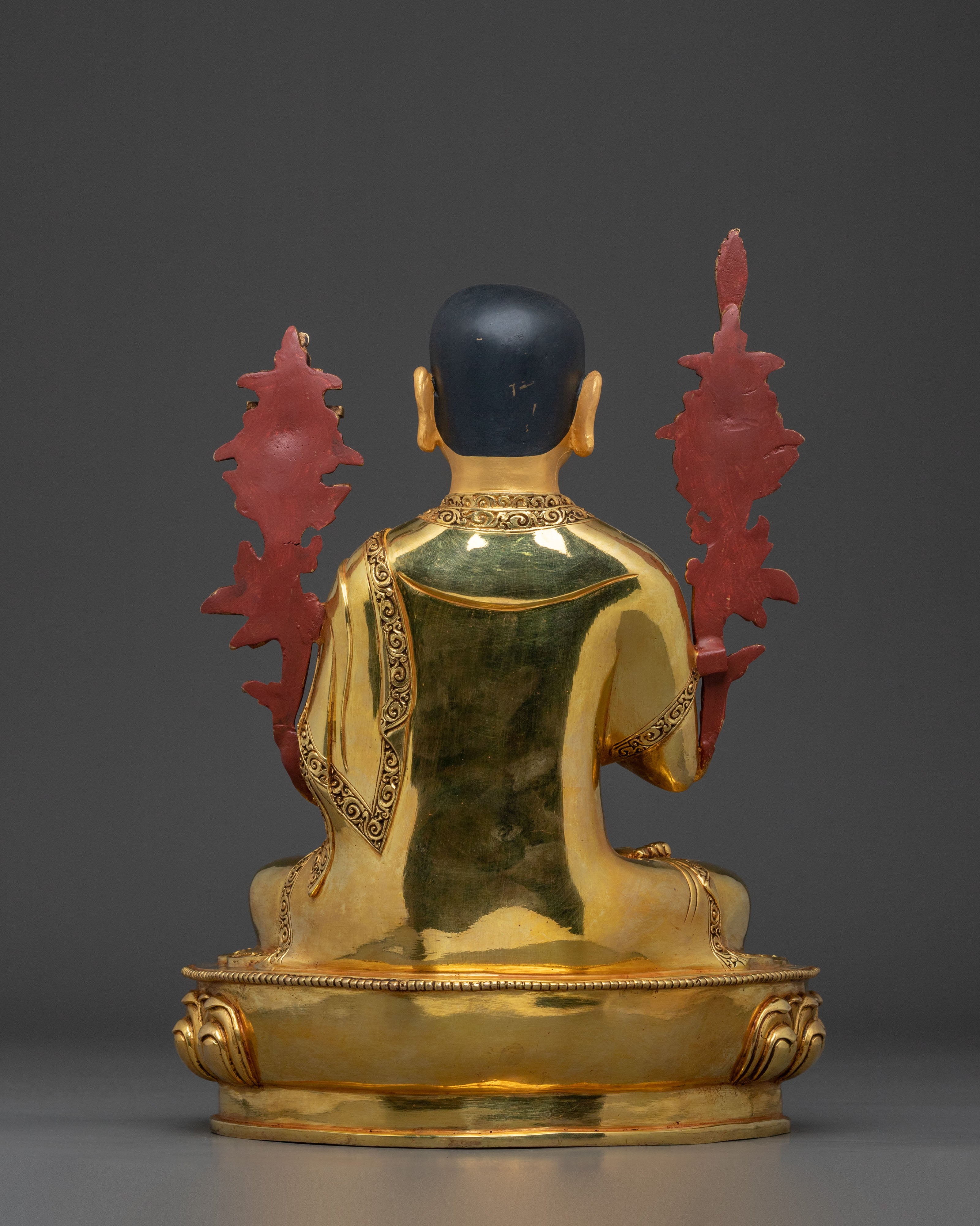 Tsongkhapa with Disciples Handcrafted Statue Set
