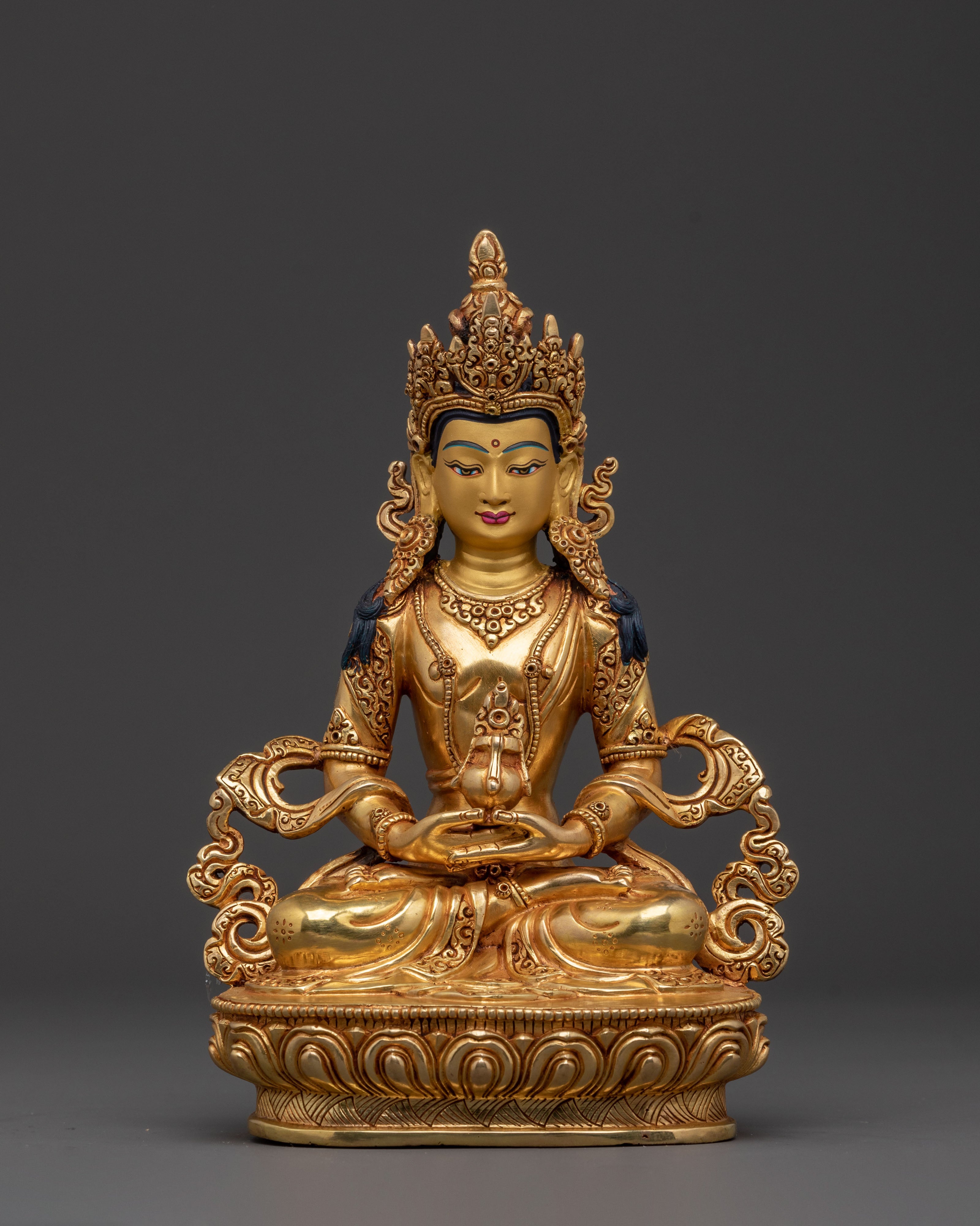 Amitayus Buddha Traditional Statue of Longevity