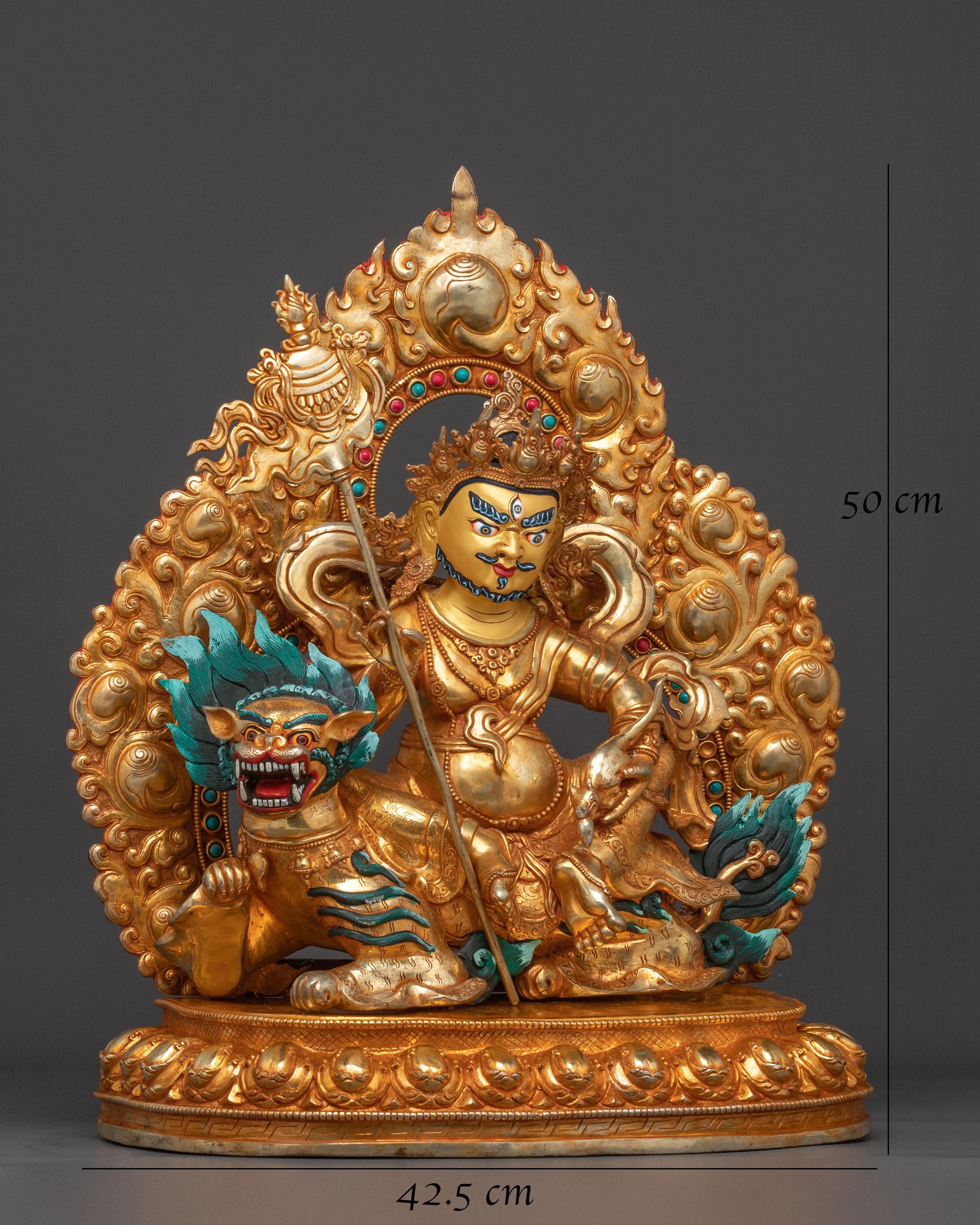 24K Gold Gilded Handcrafted Namtoshe Statue