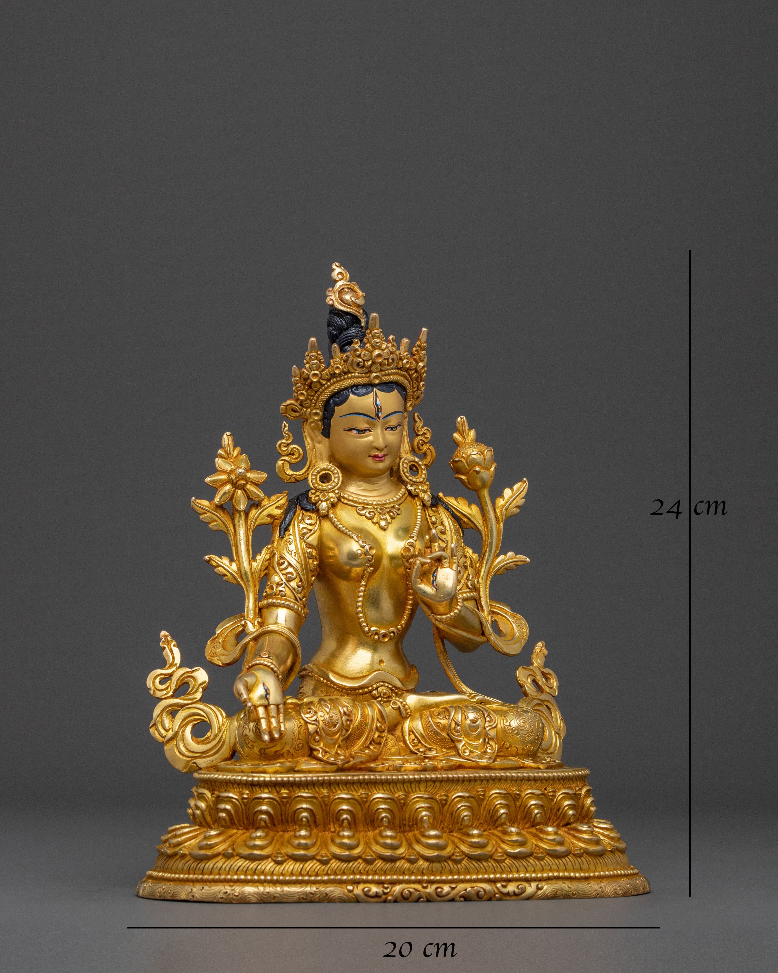Sacred White Tara Blessing Statue | Symbol of Healing
