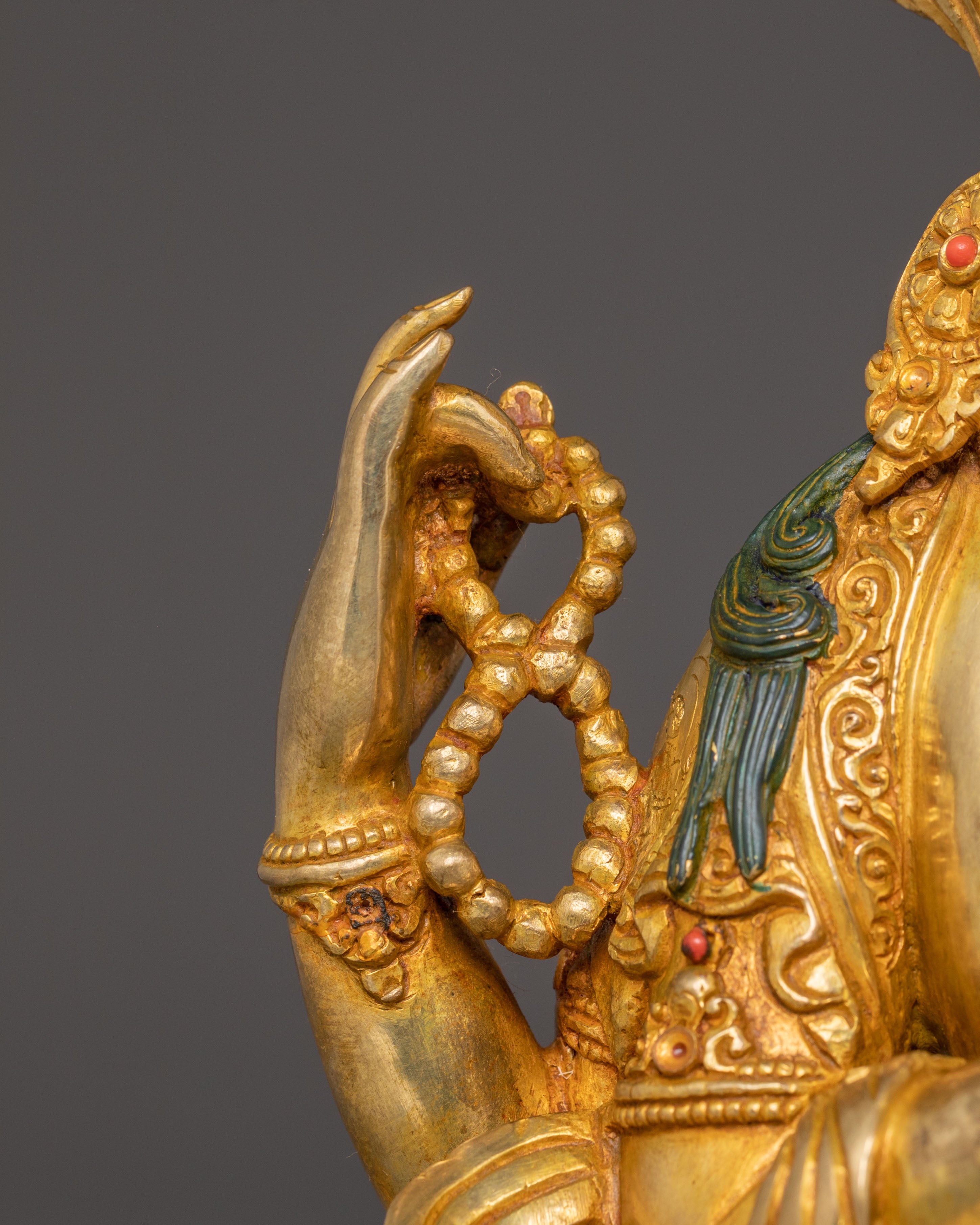 Radiant Chenrezig Handcrafted Statue | Bodhisattva Avalokiteshvara