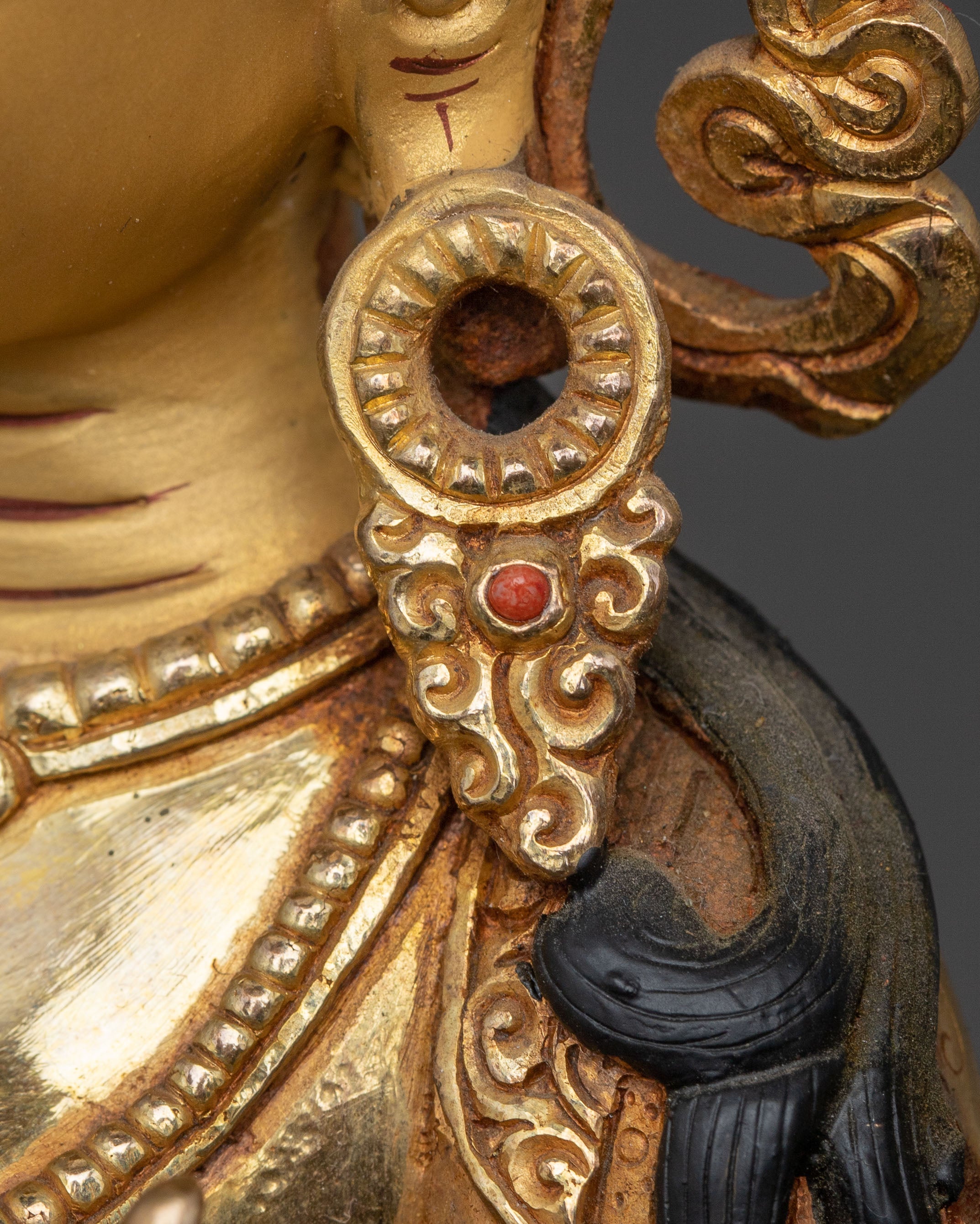 White Tara Handmade Copper Statue | The Goddess of Compassion and Longevity